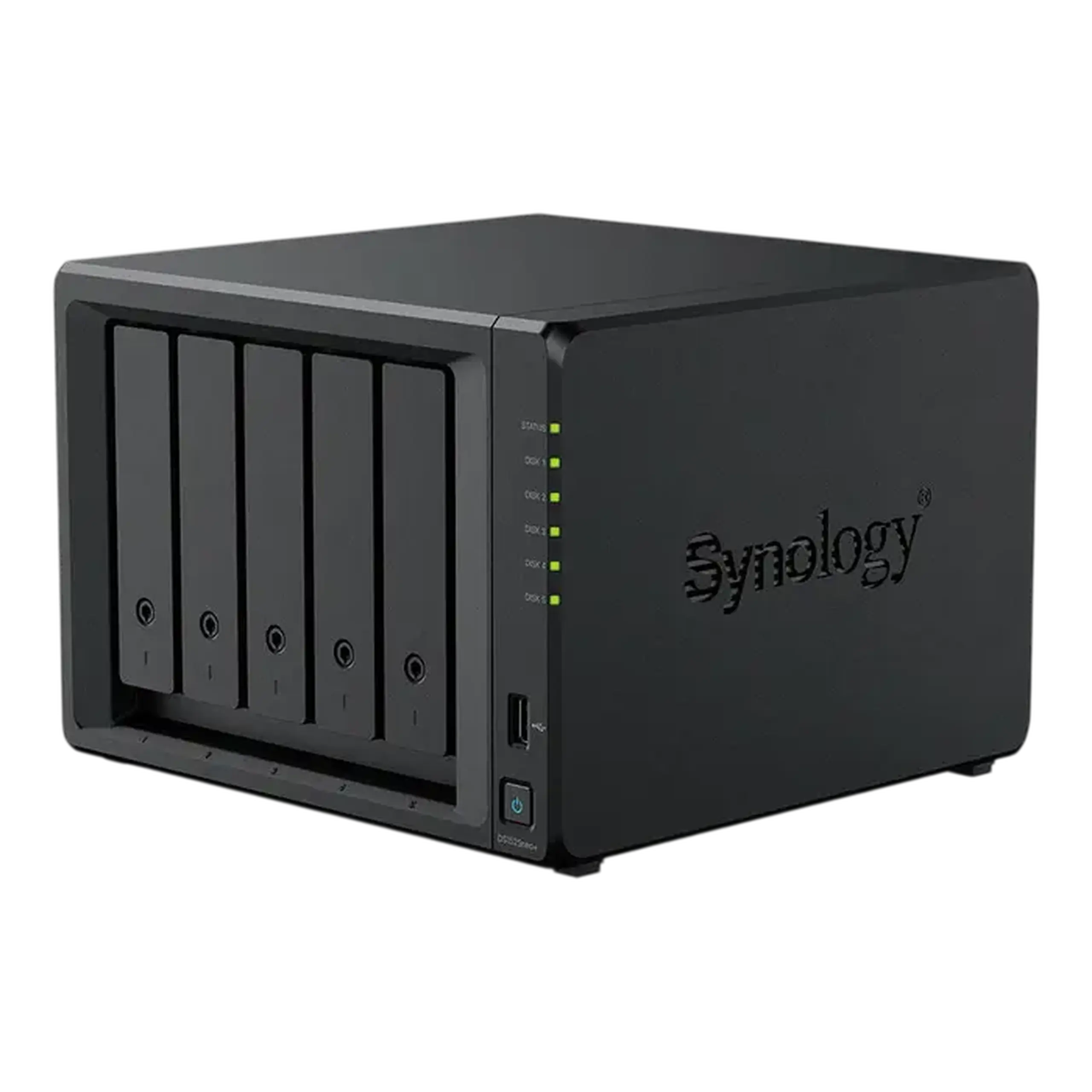 Stocare atașată la rețea SYNOLOGY DS1525neo+, Negru