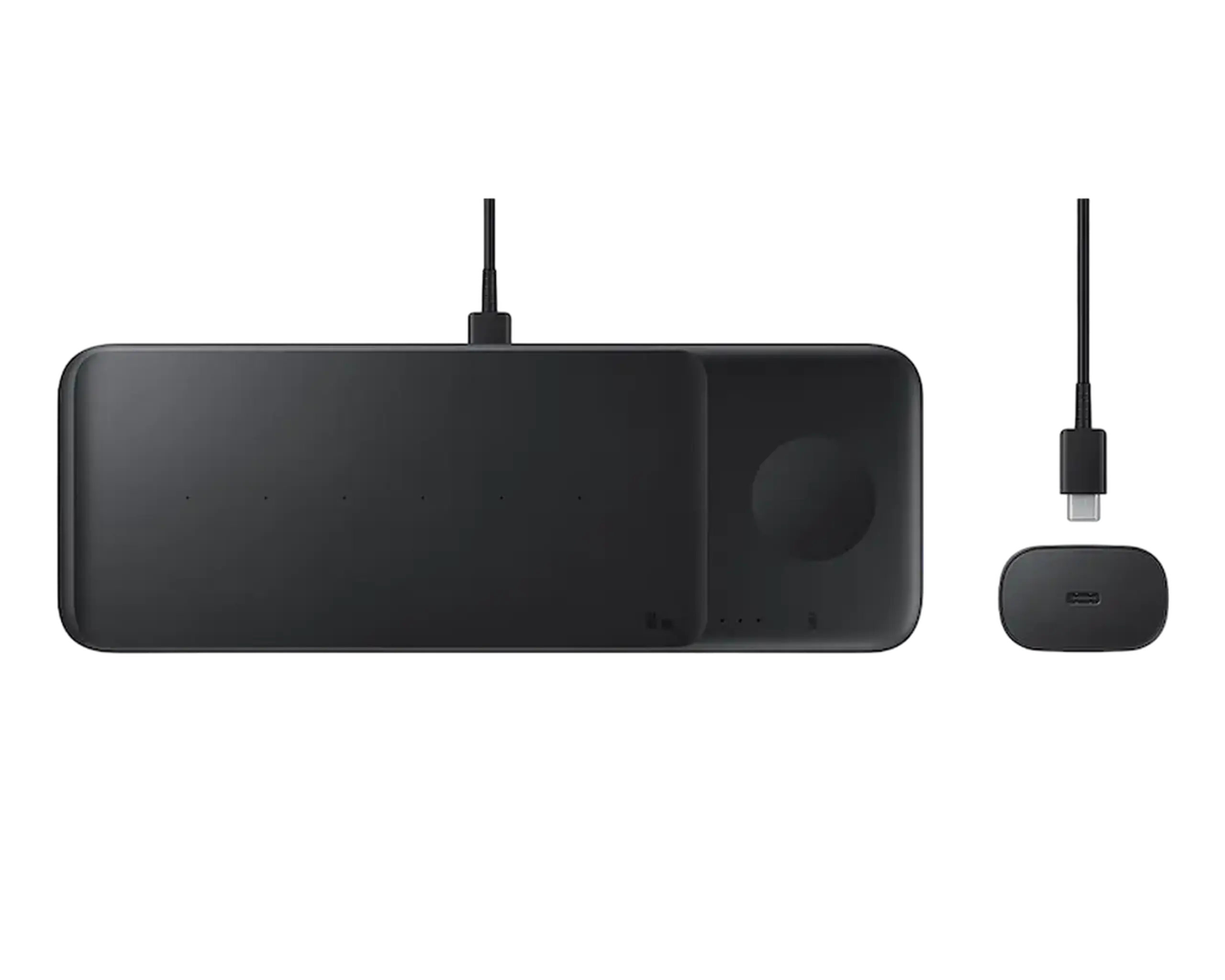 Încărcător wireless Samsung Wireless Charger Trio, Negru