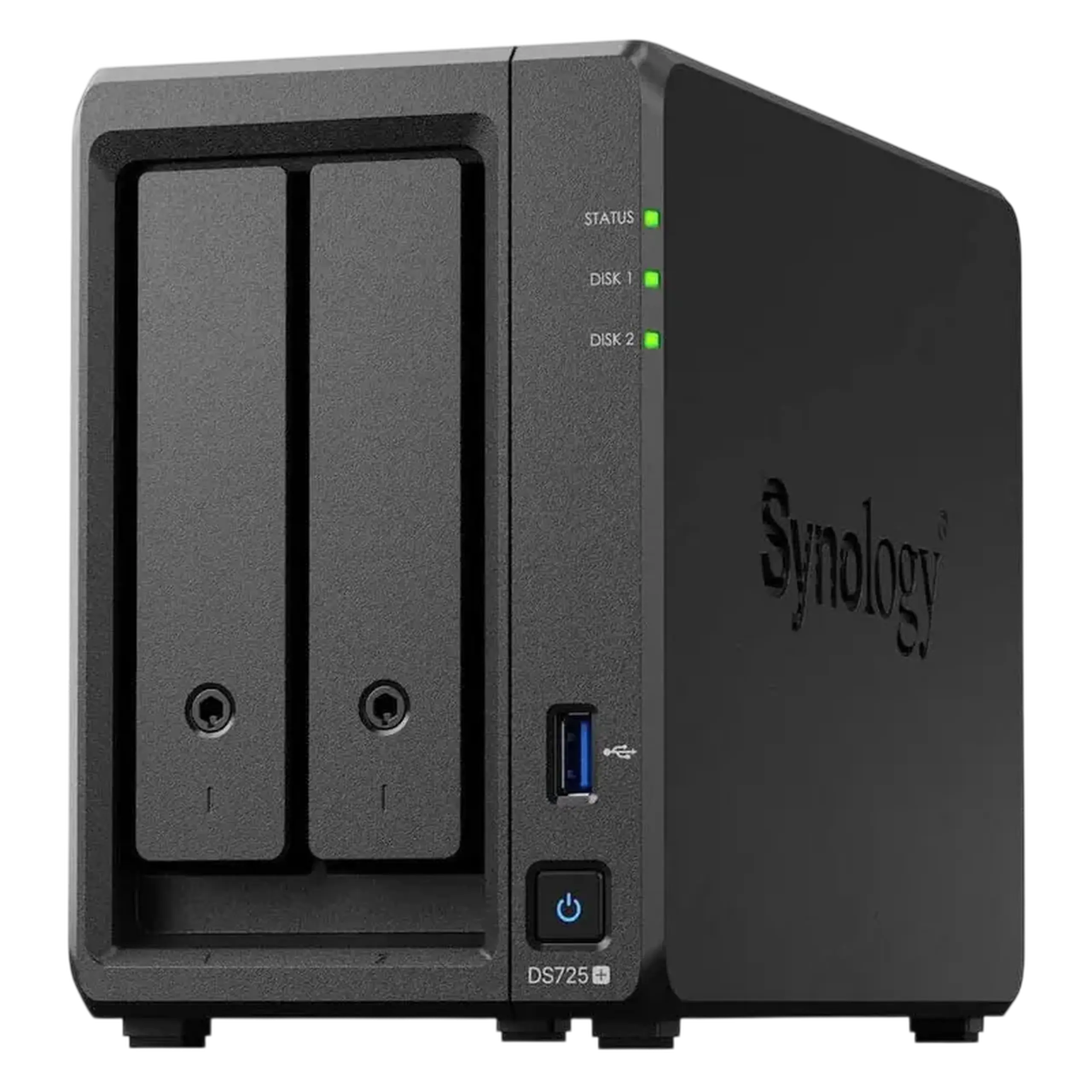 Stocare atașată la rețea SYNOLOGY DS725neo+, Negru