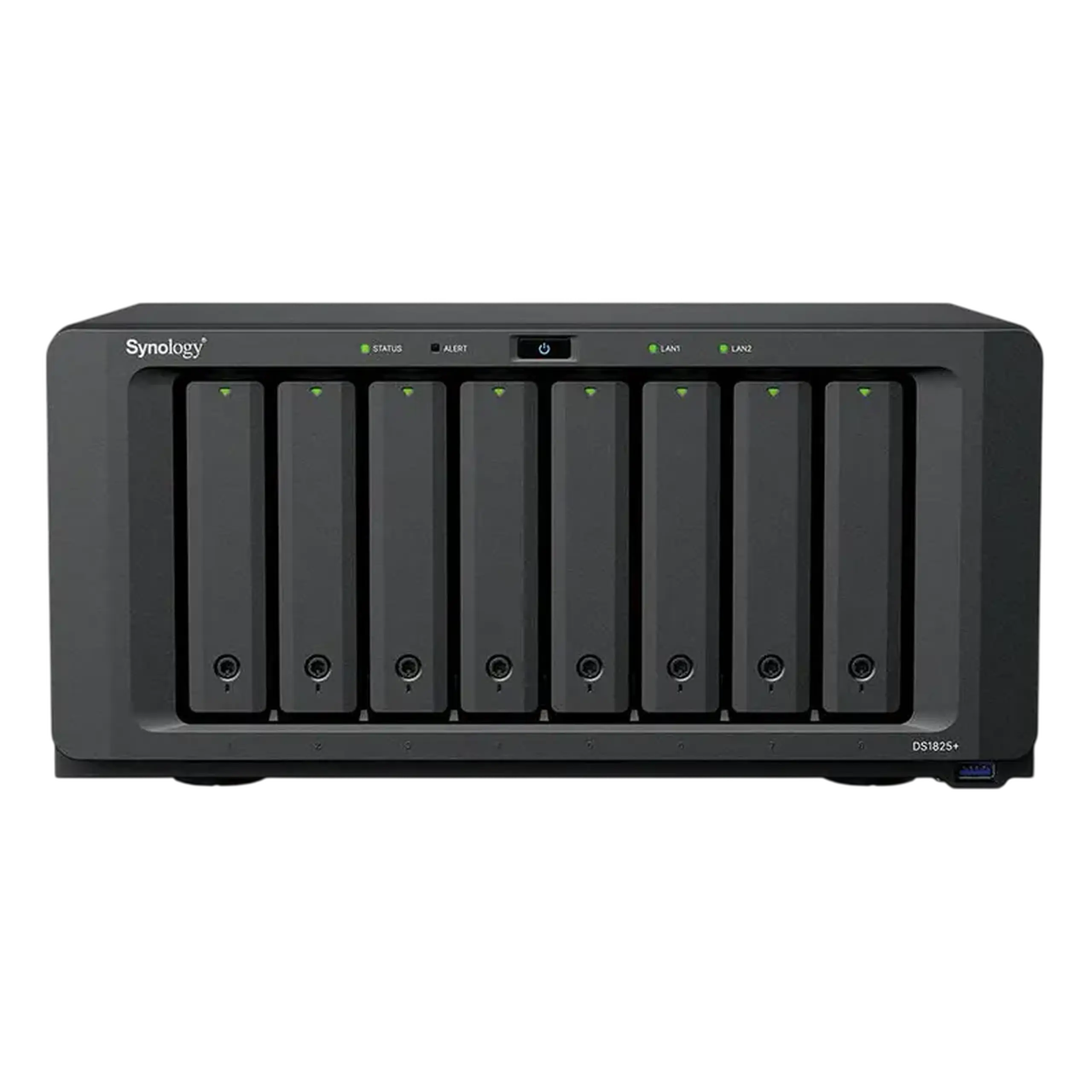 Stocare atașată la rețea SYNOLOGY DS1825neo+, Negru