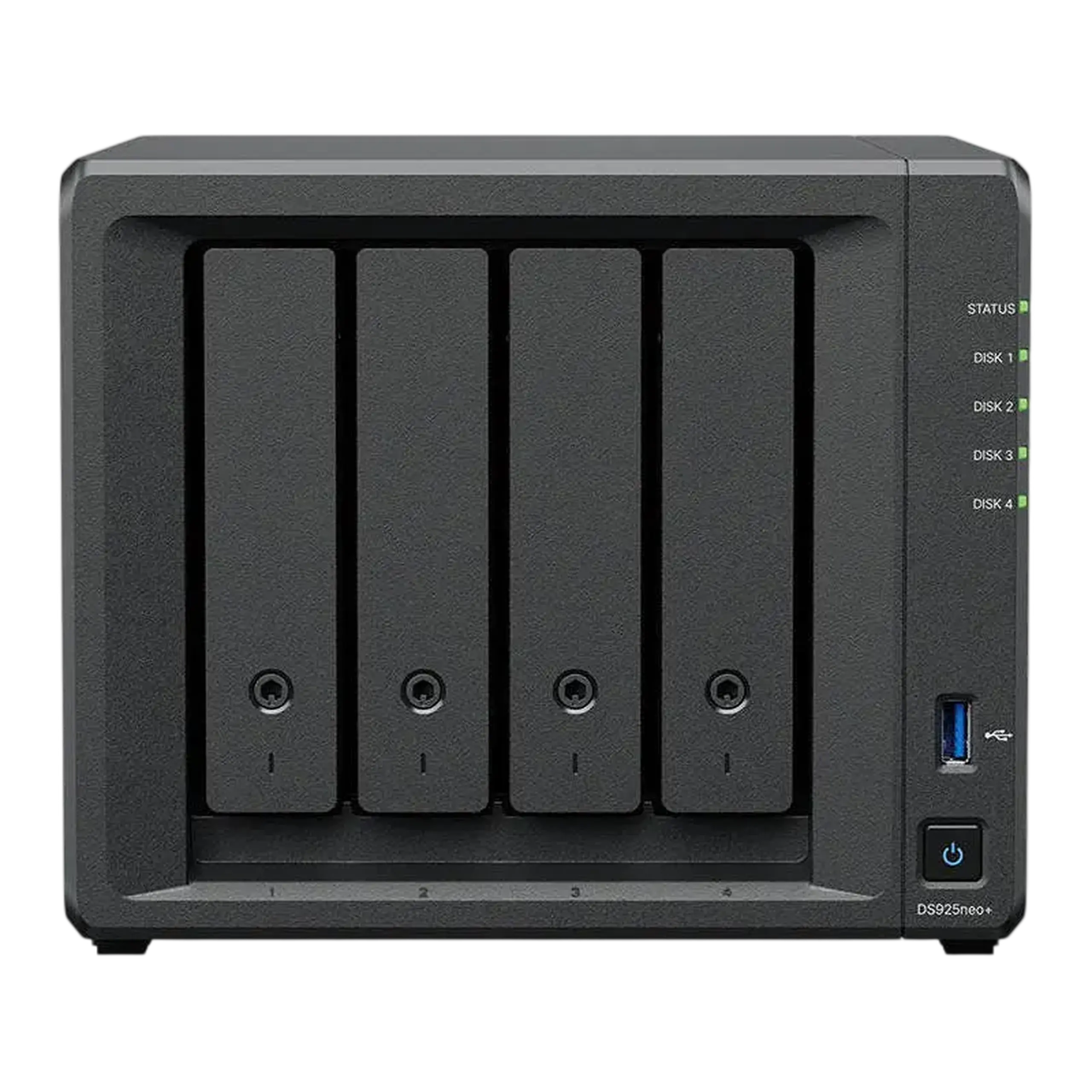 Stocare atașată la rețea SYNOLOGY DS925neo+, Negru