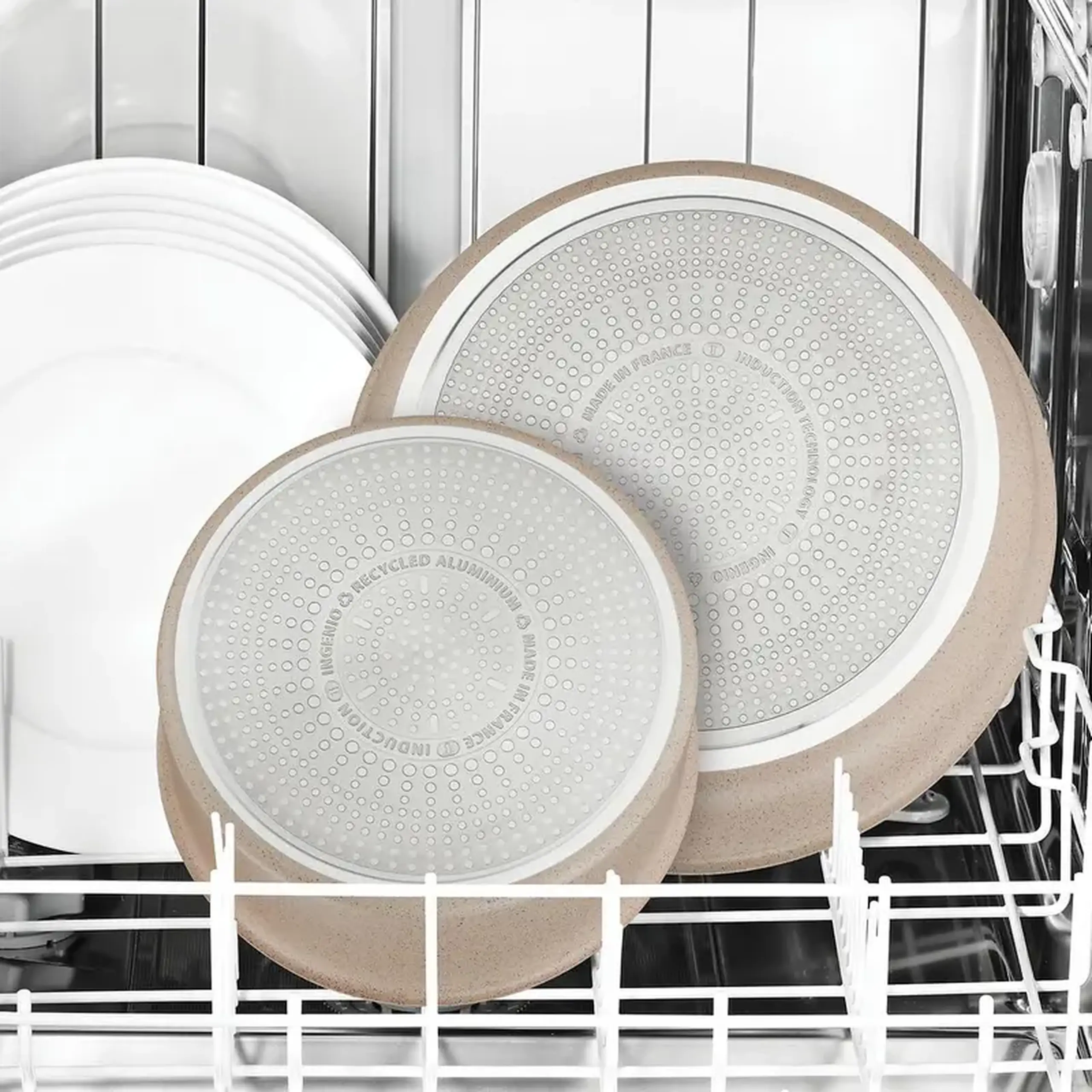 Set de tigăi Tefal L7839043,,, Bej