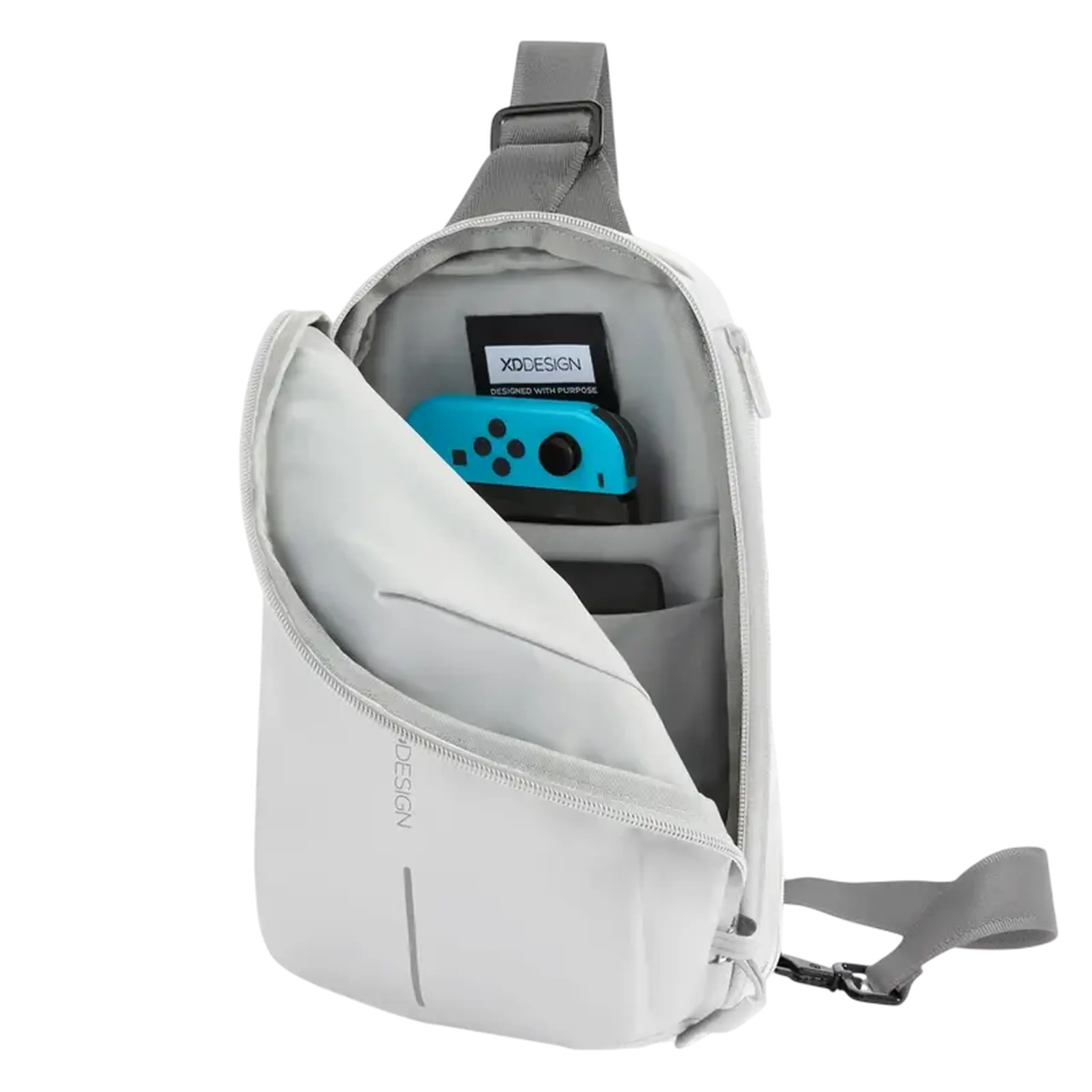 Geanta pentru tableta XD-Design Urban Expandable Sling, 8", Alb