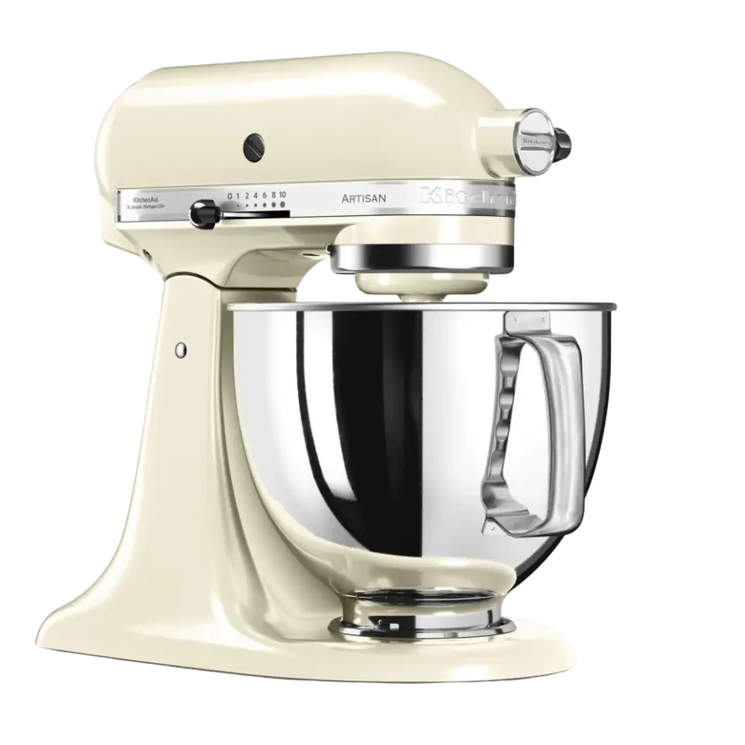 Mixer staționar KitchenAid 5KSM125EAC, Cremă