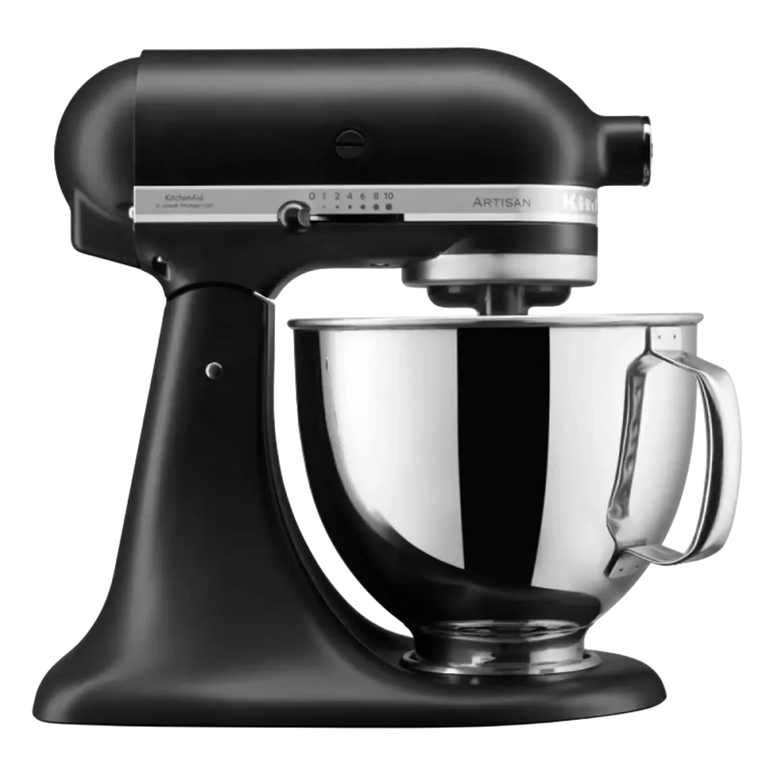 Mixer staționar KitchenAid 5KSM125EBM, Negru mat