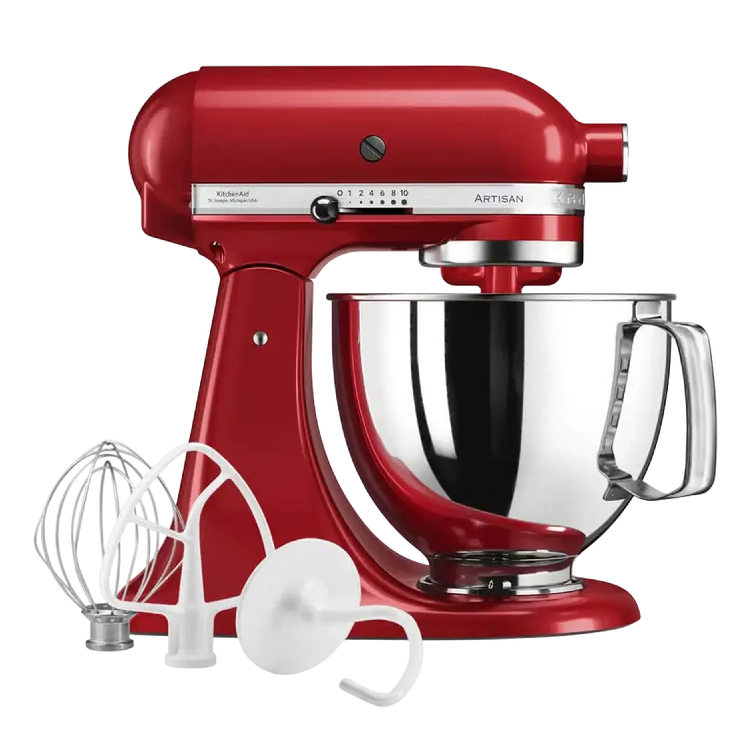 Mixer staționar KitchenAid 5KSM125EER, Empire Red