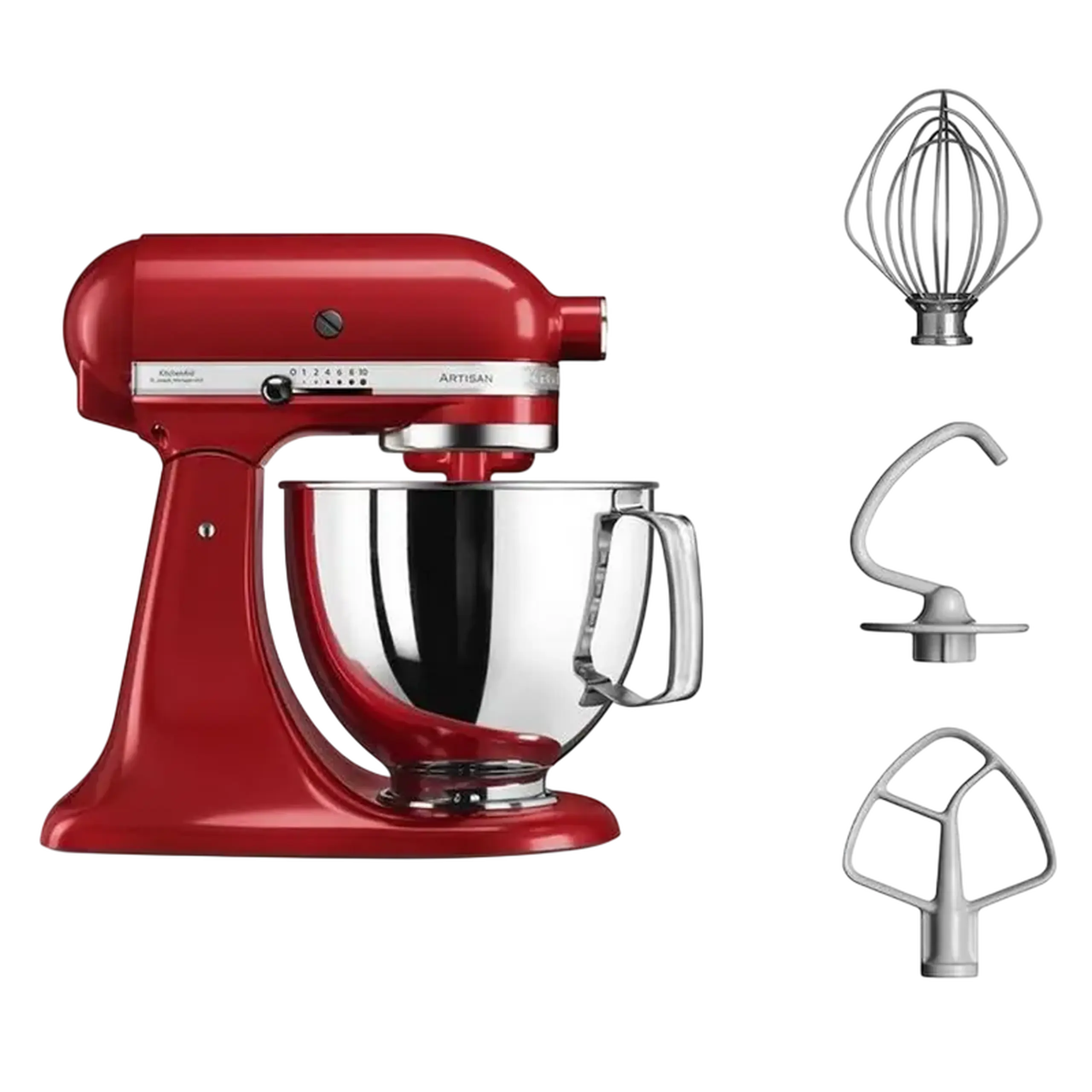 Mixer staționar KitchenAid 5KSM125EER, Empire Red