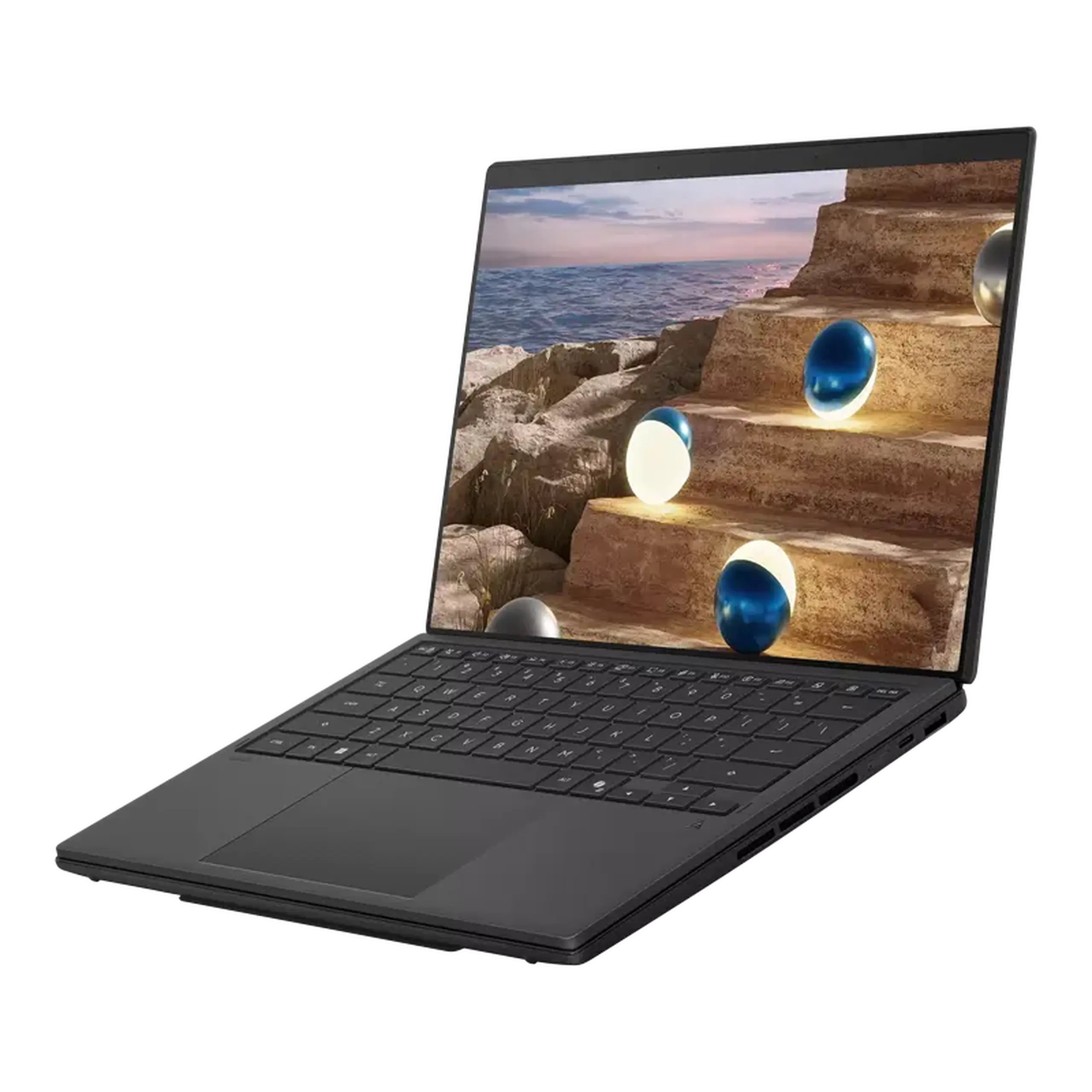 Laptop 14" ASUS Zenbook DUO UX8407AA, Moher Gray, Intel Core X9 388H, 32GB/1024GB, Windows 11 Home