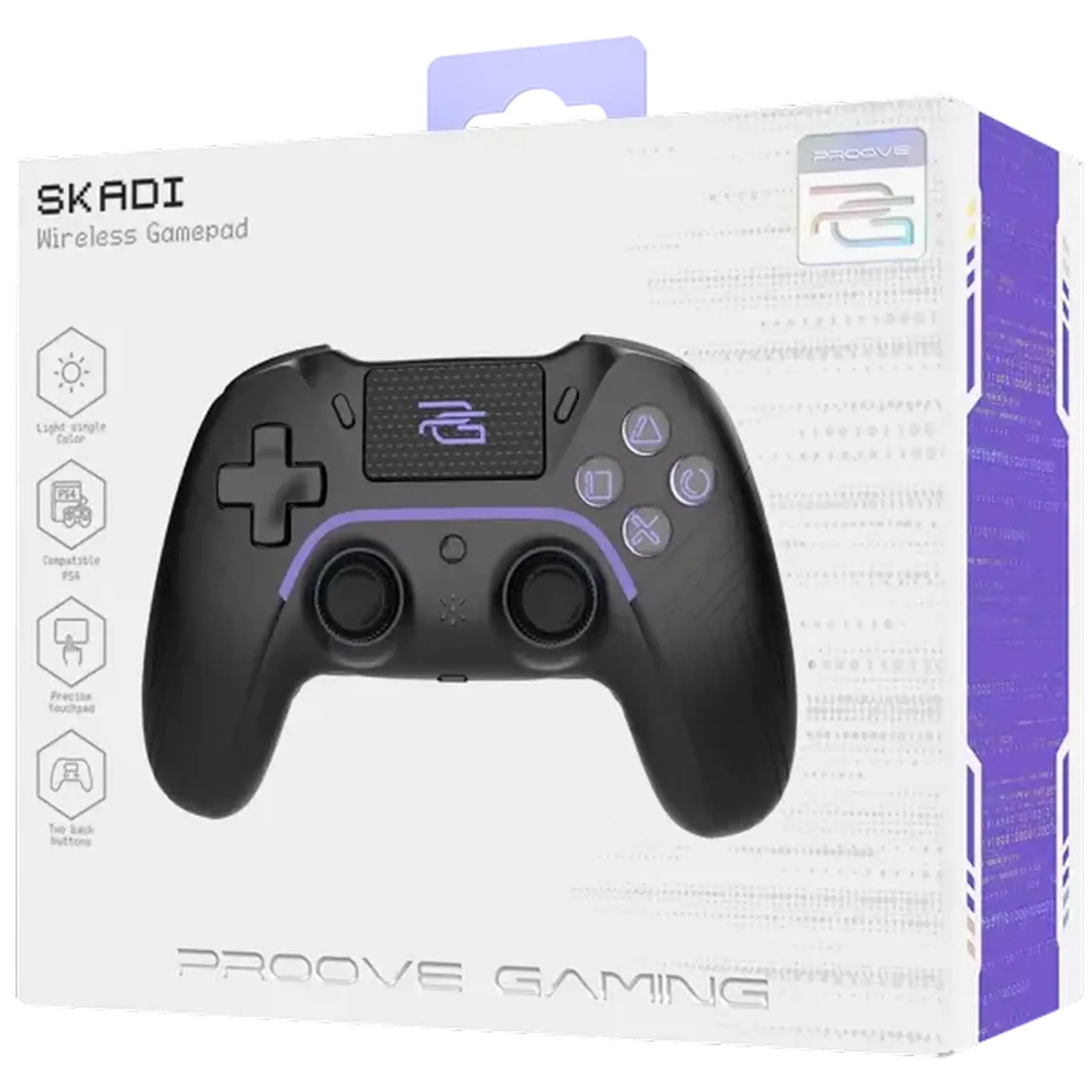 Gamepad Wireless Proove Skadi Black