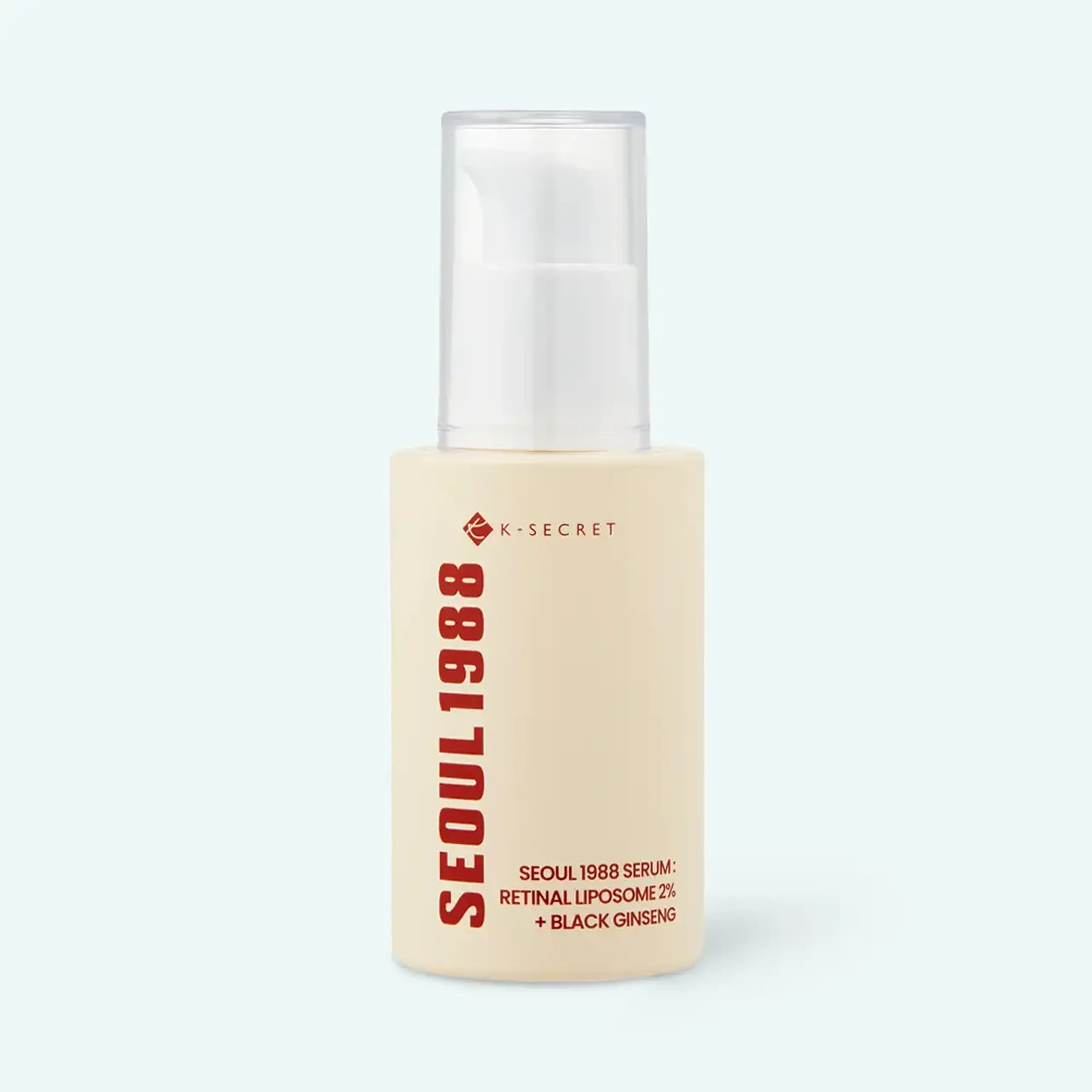 Serul anti-îmbătrânire cu 2% lipozom de retinal KSECRET - SEOUL 1988 Serum: Retinal Liposome 2% + Black Ginseng 30ml