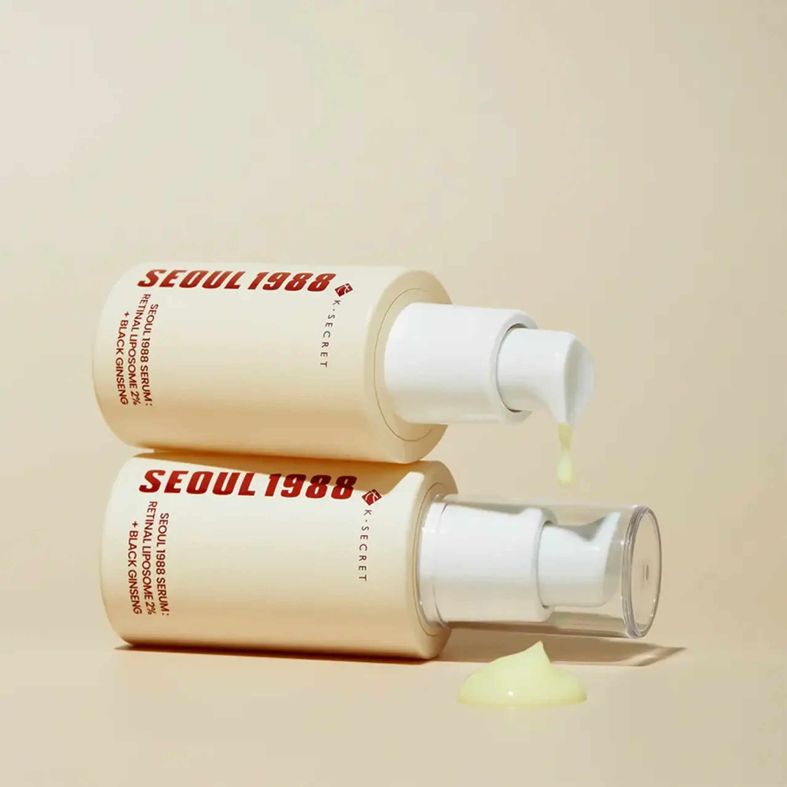 Serul anti-îmbătrânire cu 2% lipozom de retinal KSECRET - SEOUL 1988 Serum: Retinal Liposome 2% + Black Ginseng 30ml