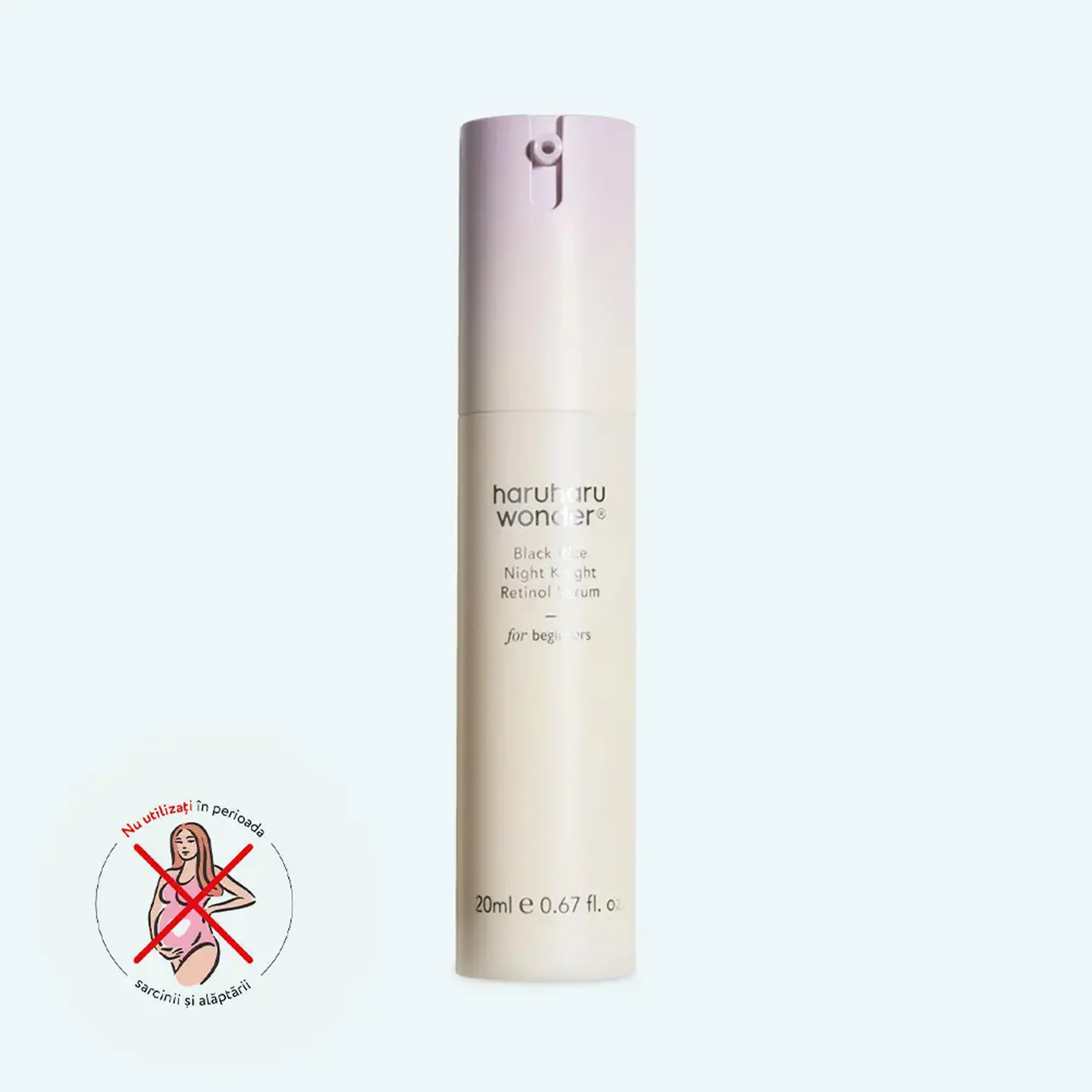 Ser cu retinol Haruharu Wonder Black Rice Night Knight Retinol 0.08% Serum 20 ml