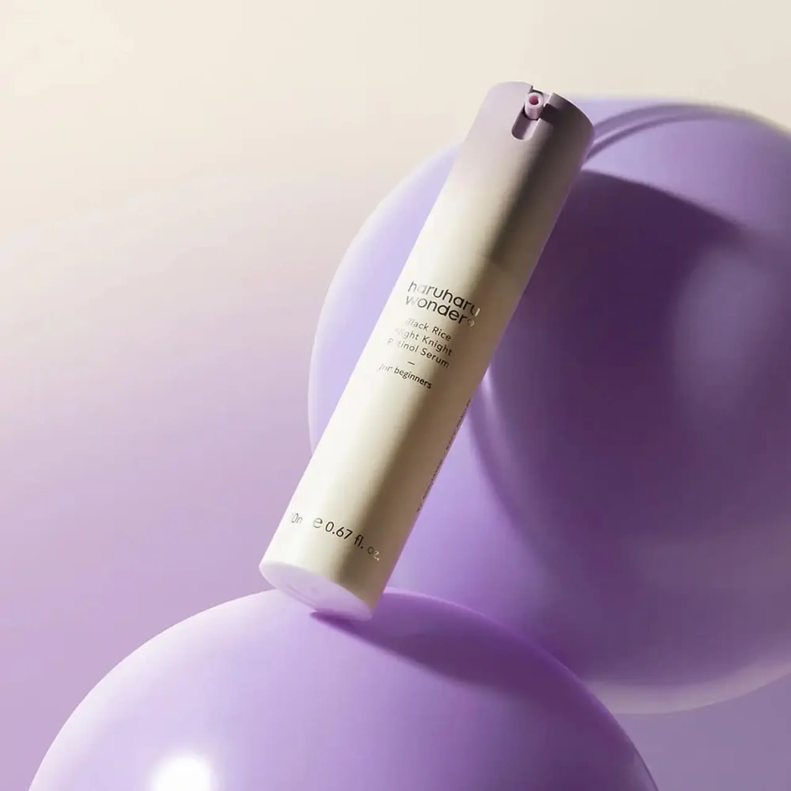 Ser cu retinol Haruharu Wonder Black Rice Night Knight Retinol 0.08% Serum 20 ml