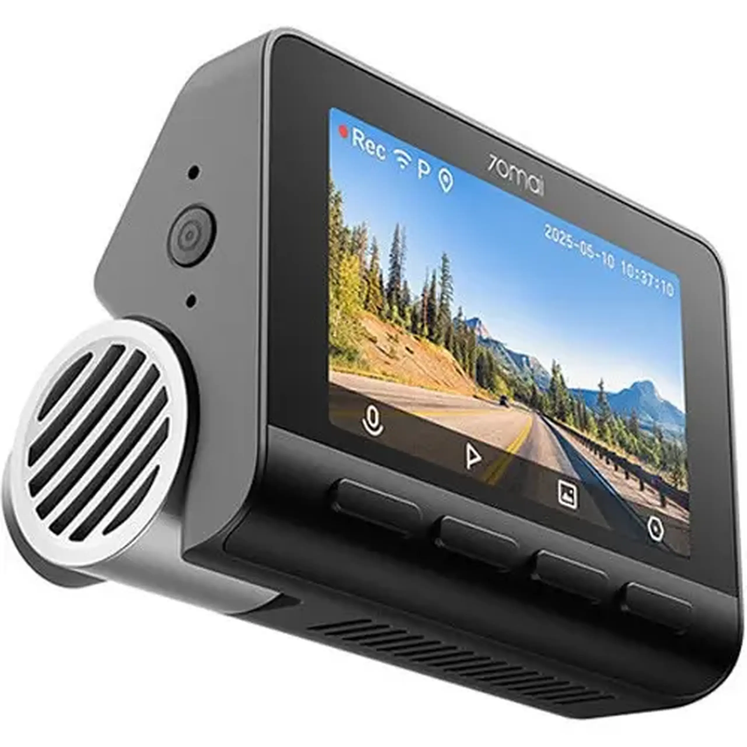 Camera auto DVR Dual Chanel 70mai A810S+Camera luneta 70mai RC24, Rezolutie 4K,Ecran IPS 3'', Senzor Sony Starvis 2,Supercapacitor, 146 FOV, ADAS, GPS,HDR,Night Vision, Wi-Fi