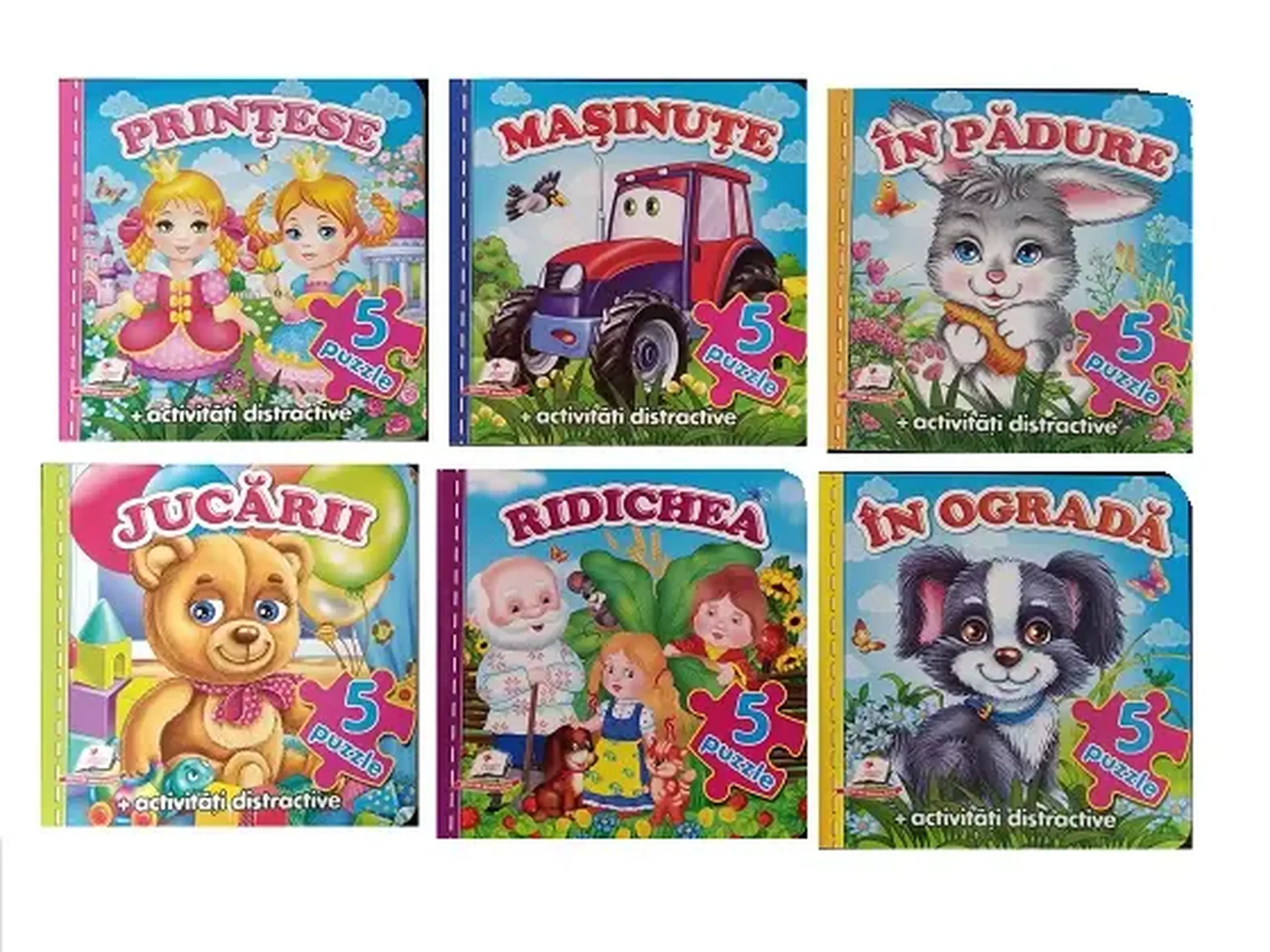 Carte cu puzzle in assortiiment