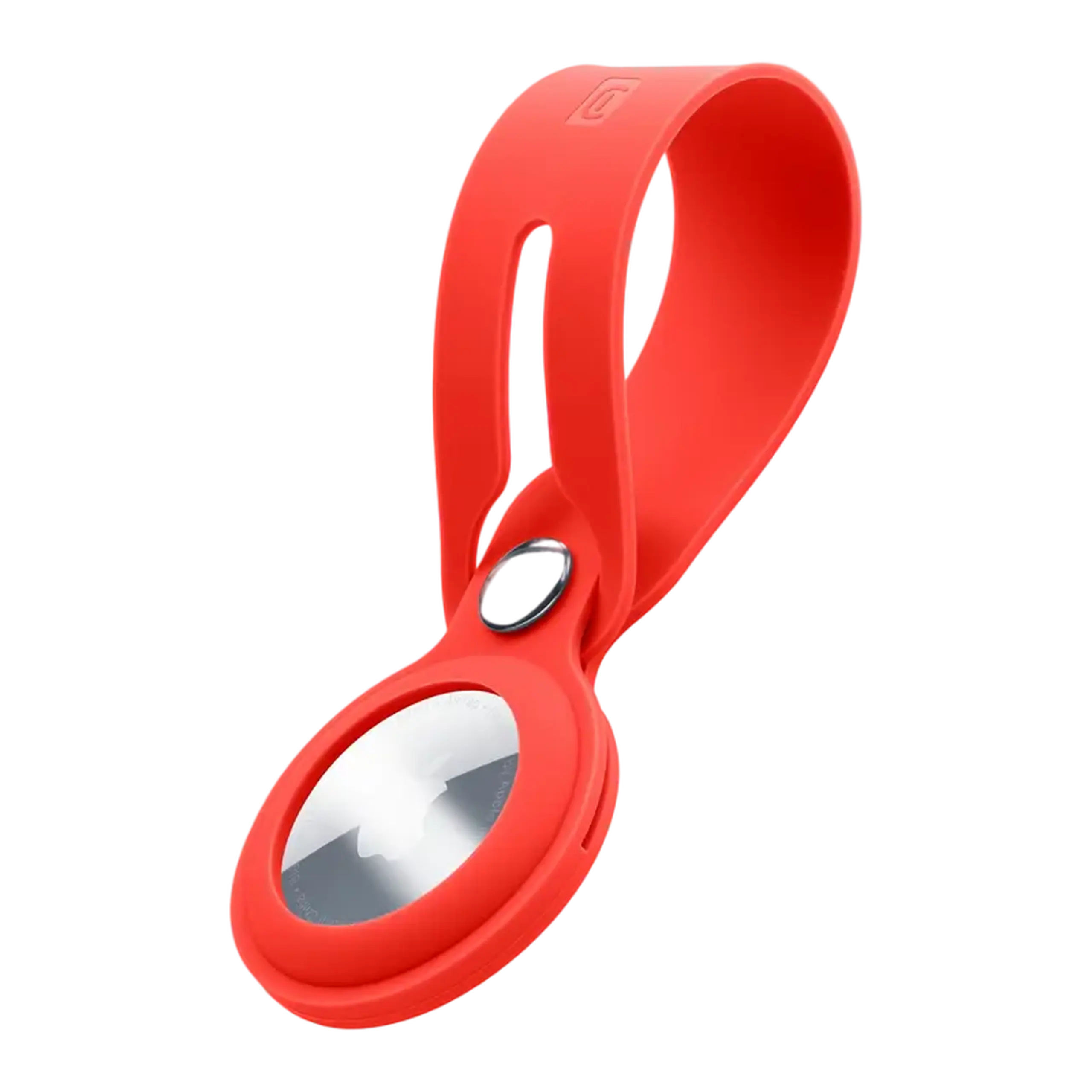 Husă pentru Airtag Cellularline AIRTAGLOOPR, Roșu