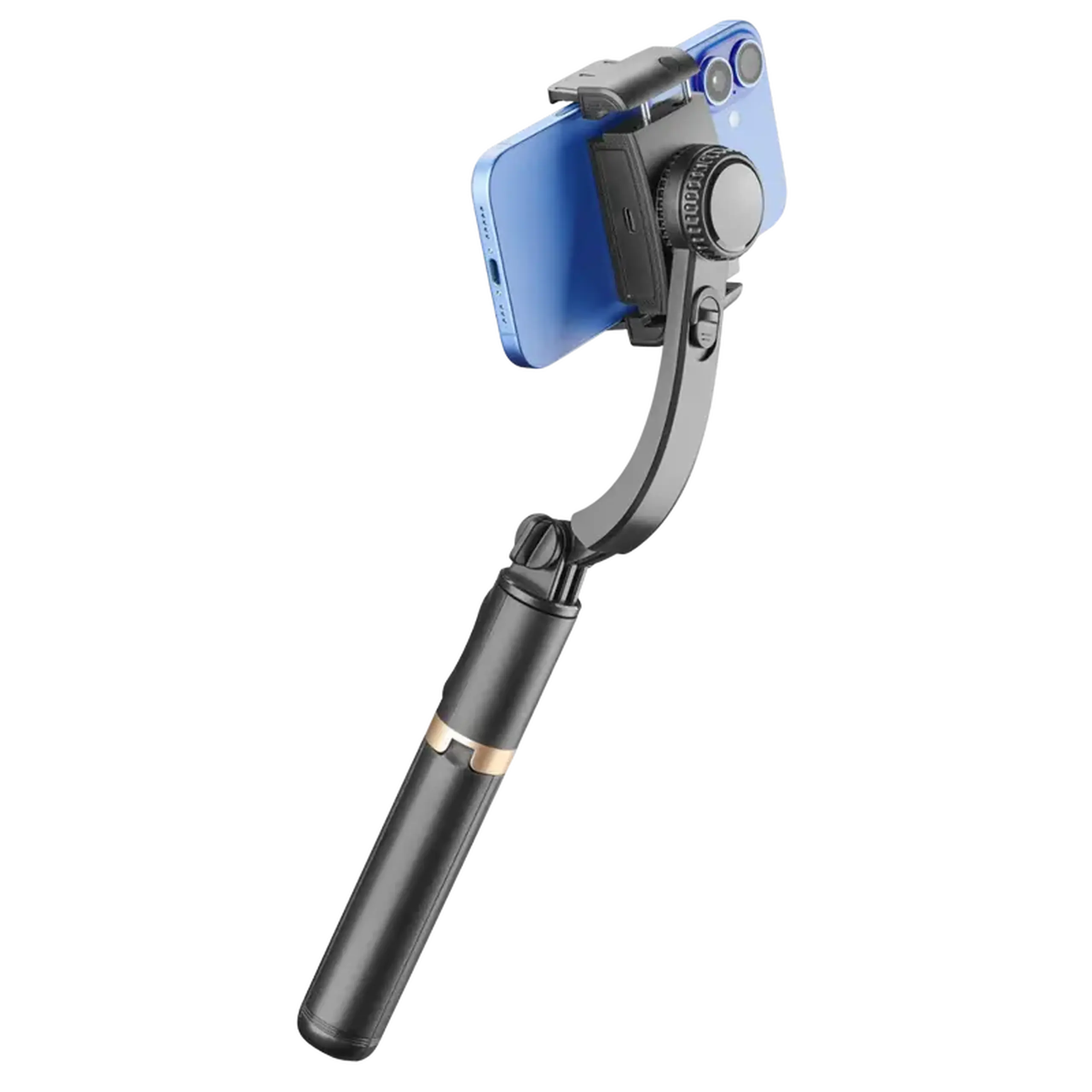 Selfie Stick Cellularline Freemotion, Negru
