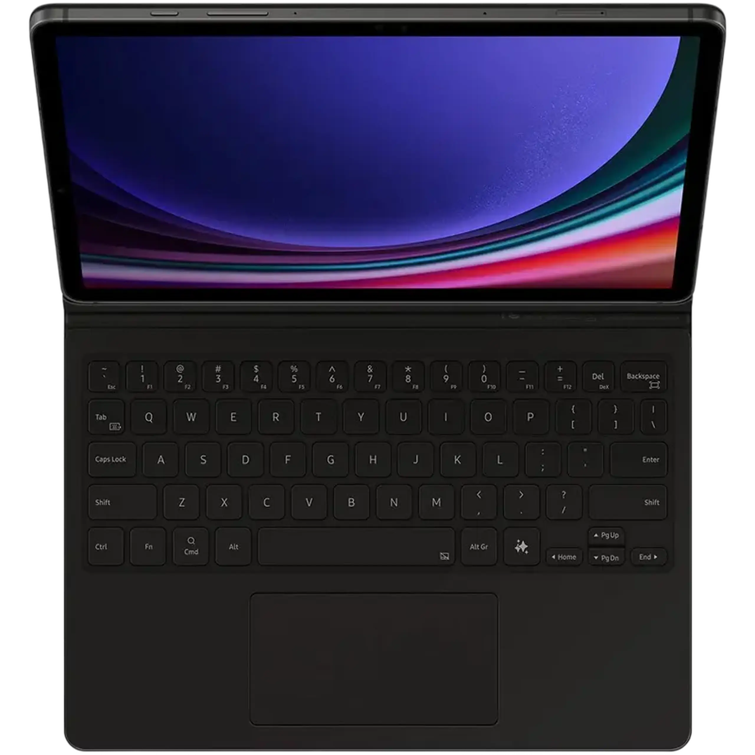 Husă-tastatură Samsung pentru Tab S10 FE, 10,9", Negru