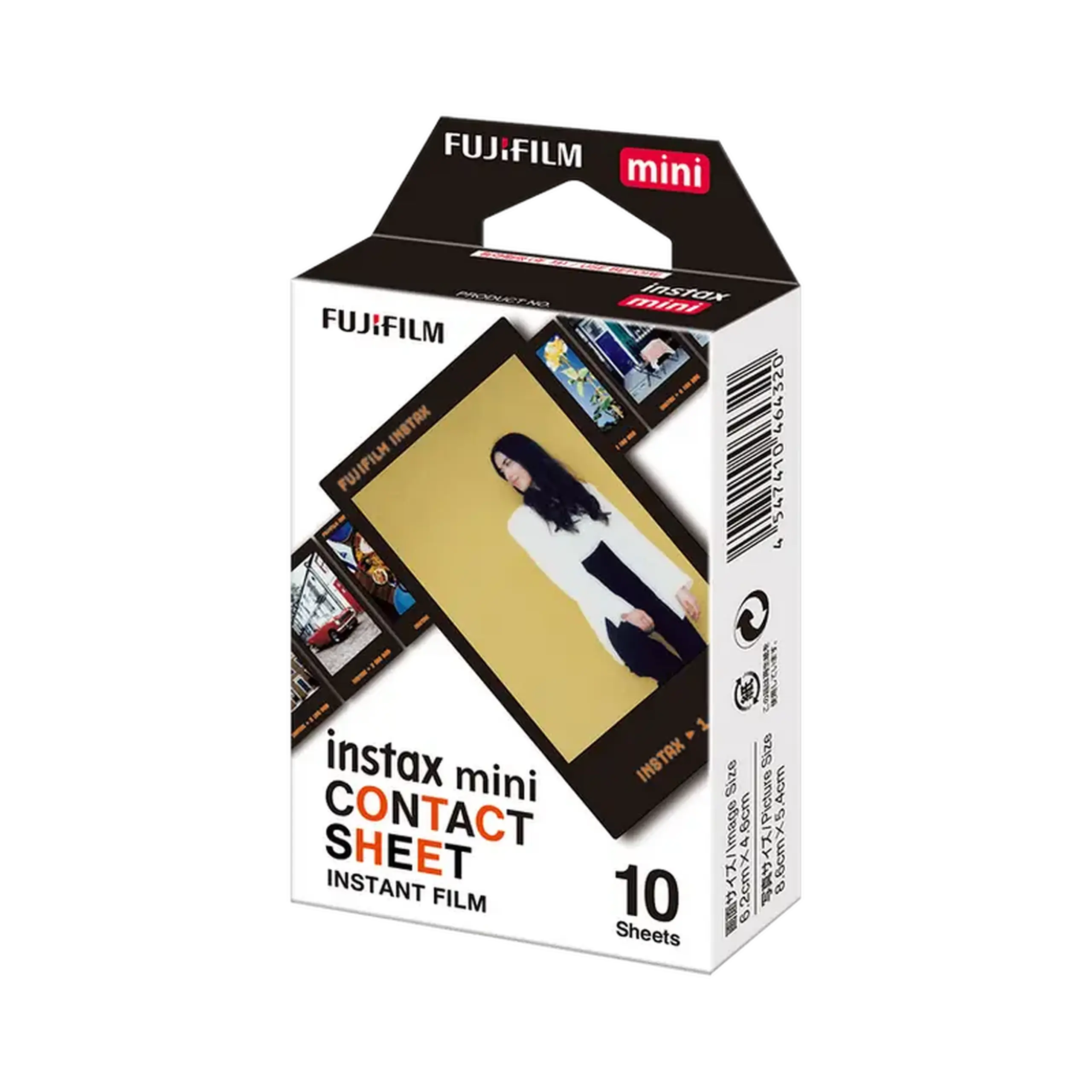 Fujifilm Instax Mini Instant Film, Contact Sheet
