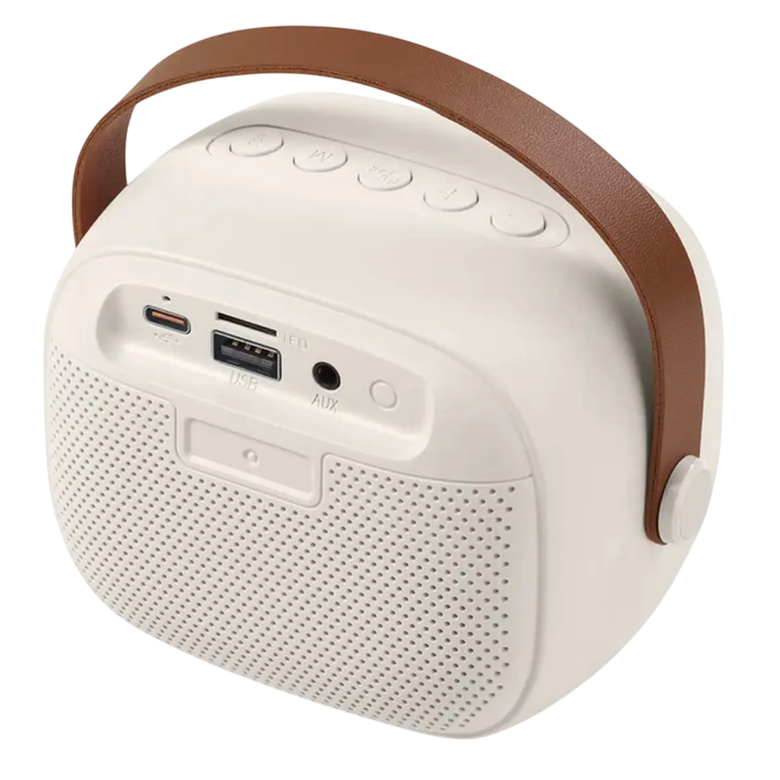 Difuzor Bluetooth Cellularline Karaoke Mini, Alb