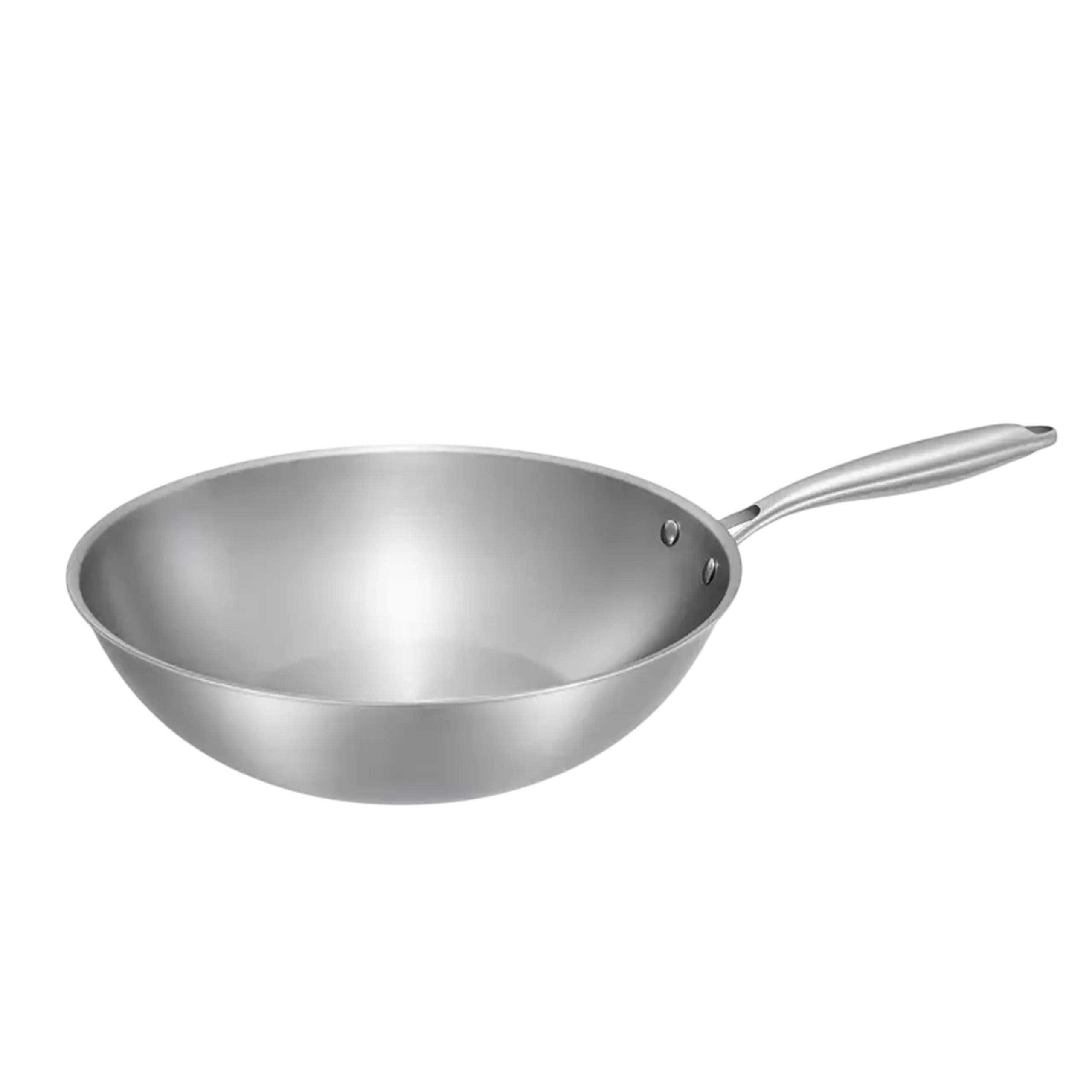 Tigaie WOK RESTO 95037, 32cm, Oțel inoxidabil