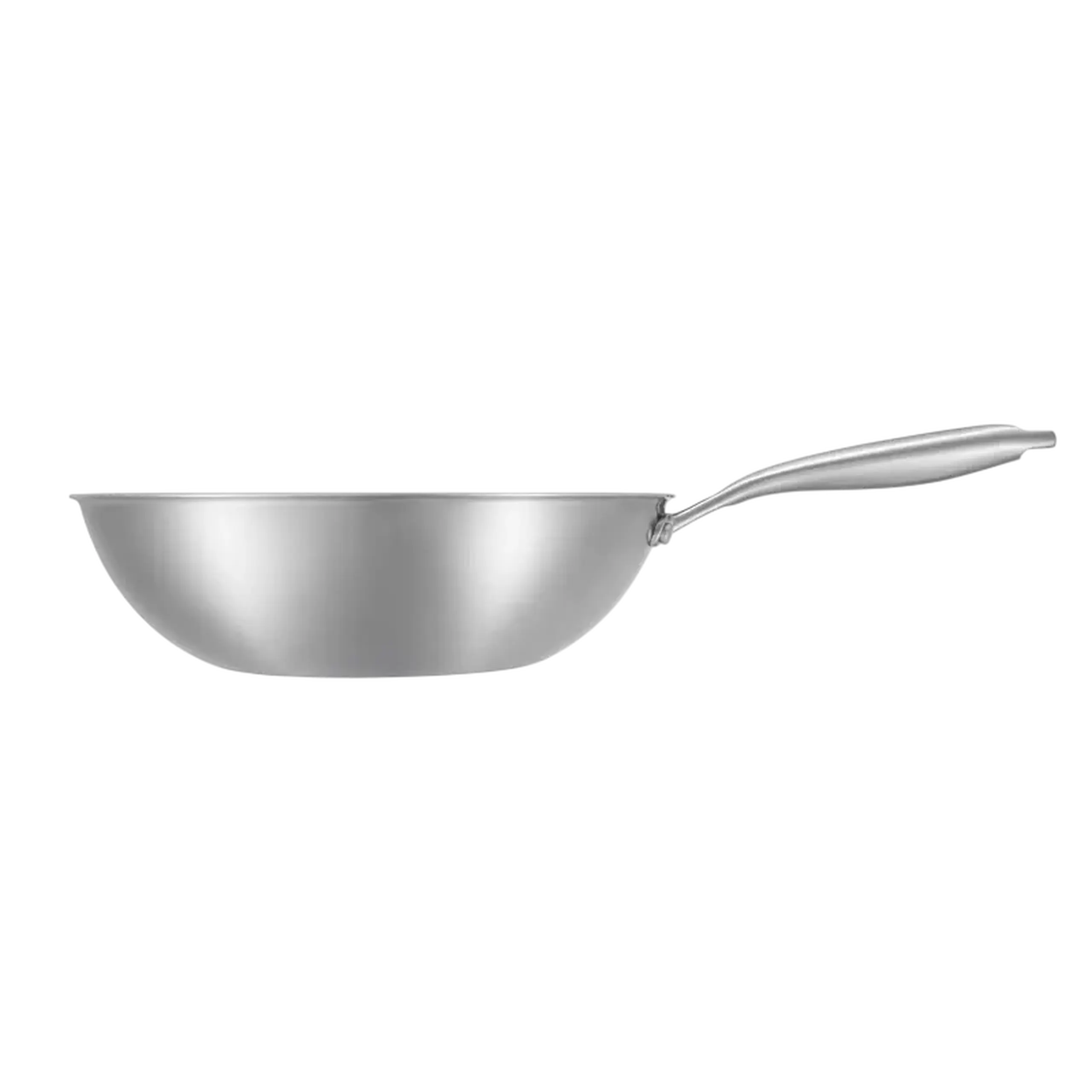 Tigaie WOK RESTO 95037, 32cm, Oțel inoxidabil
