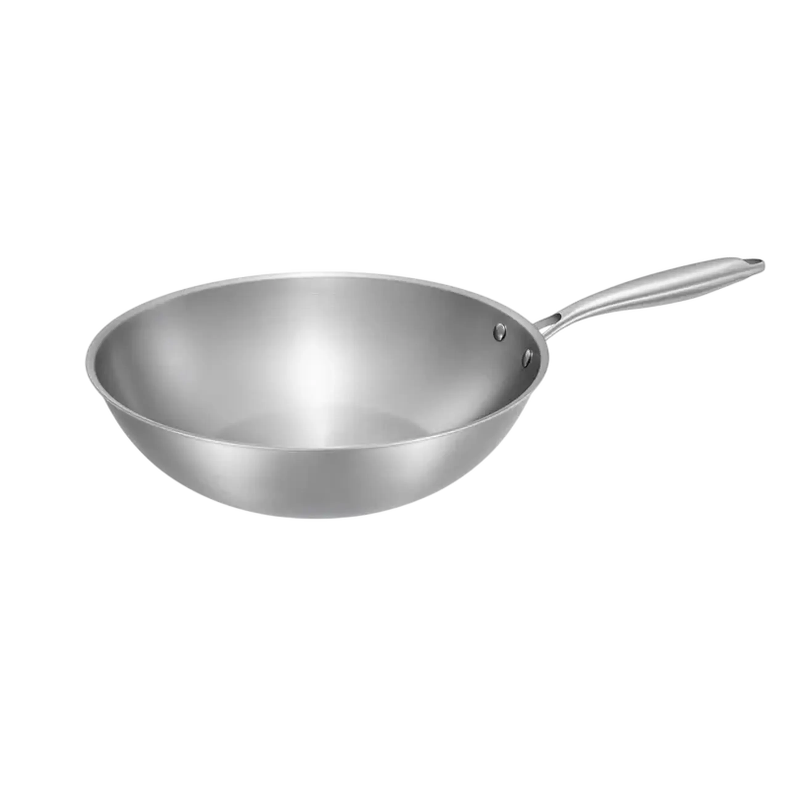 Tigaie WOK RESTO 95036, 28cm, Oțel inoxidabil