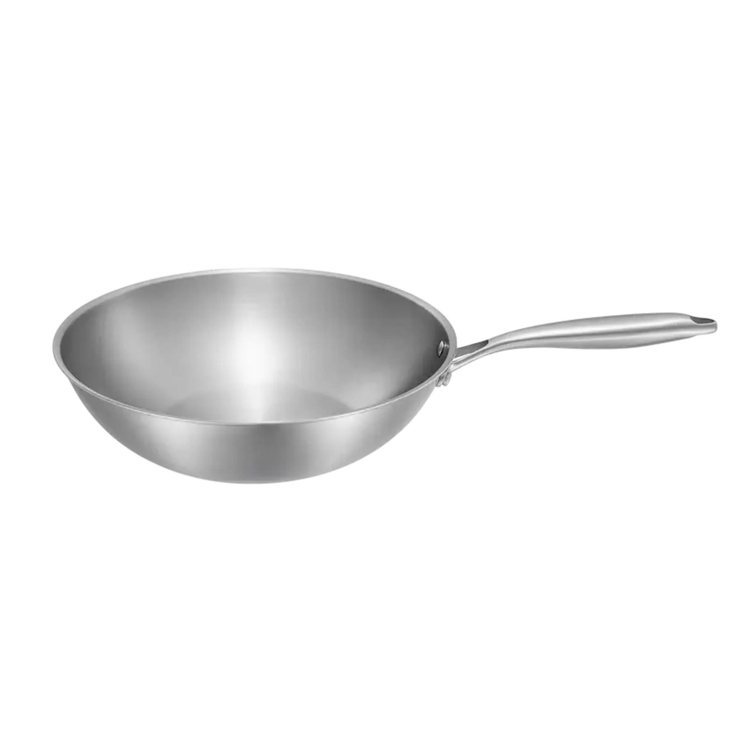 Tigaie WOK RESTO 95036, 28cm, Oțel inoxidabil