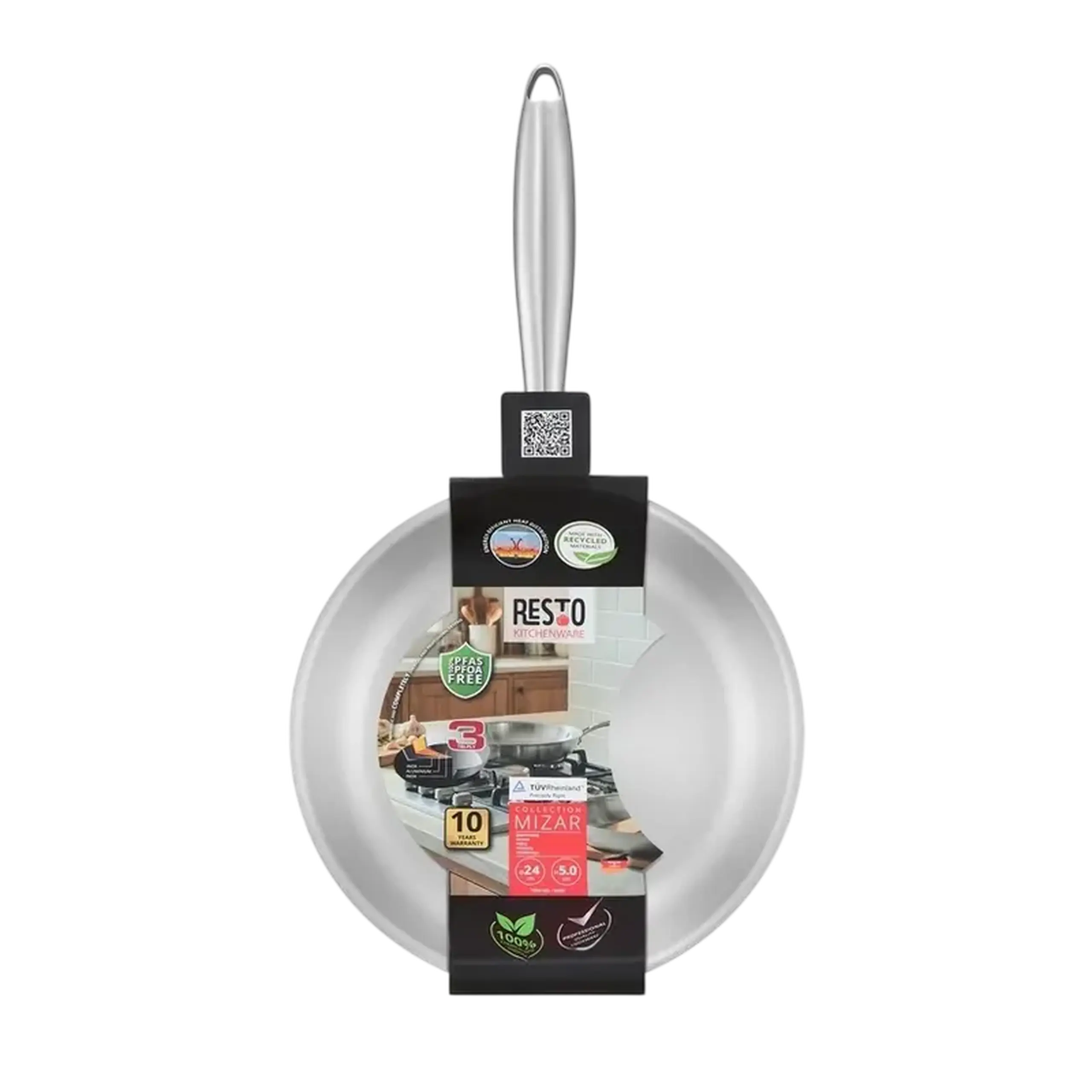 Oala sub presiune RESTO 95031, 24cm, Oțel inoxidabil