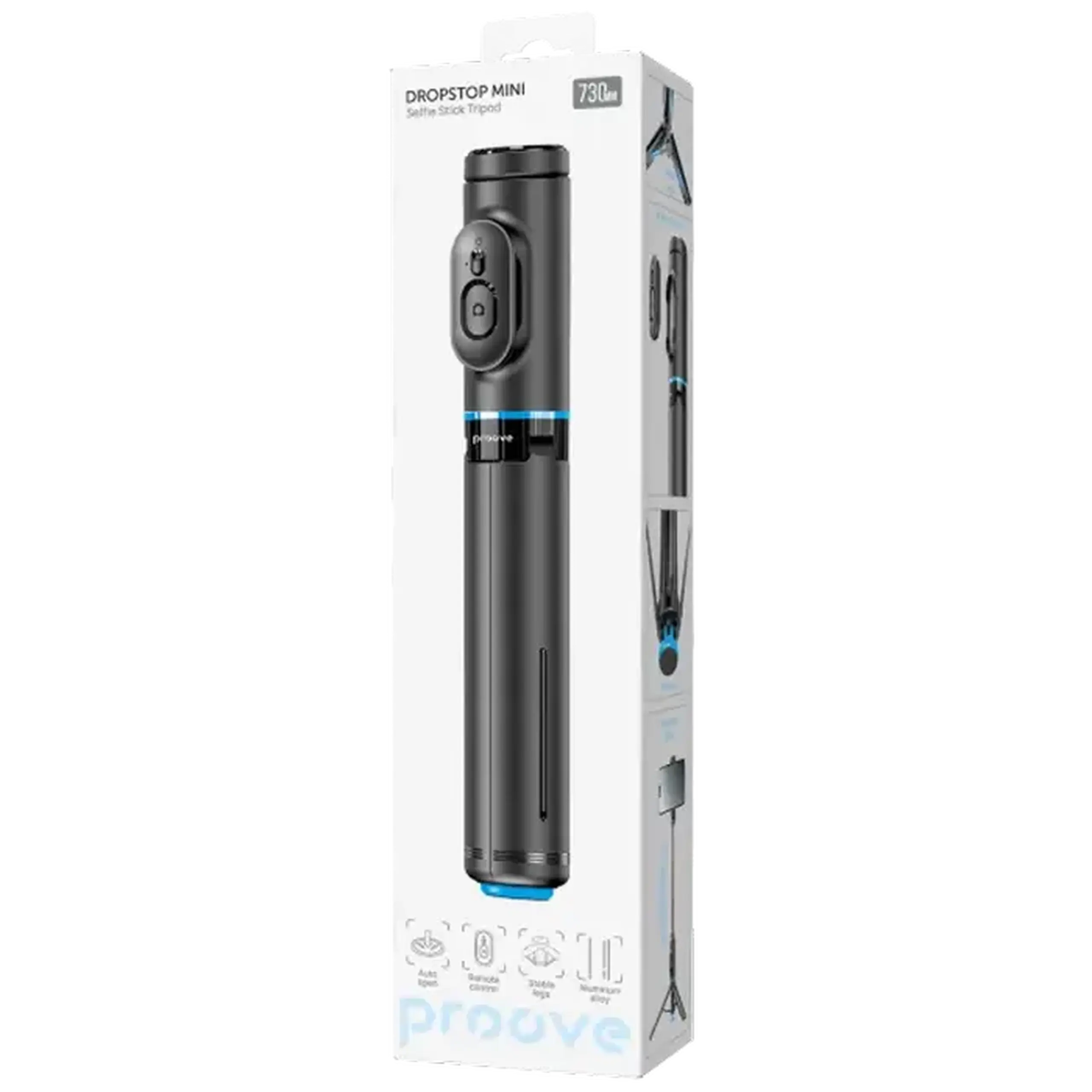 Selfie Stick Proove DropStop Mini, Negru