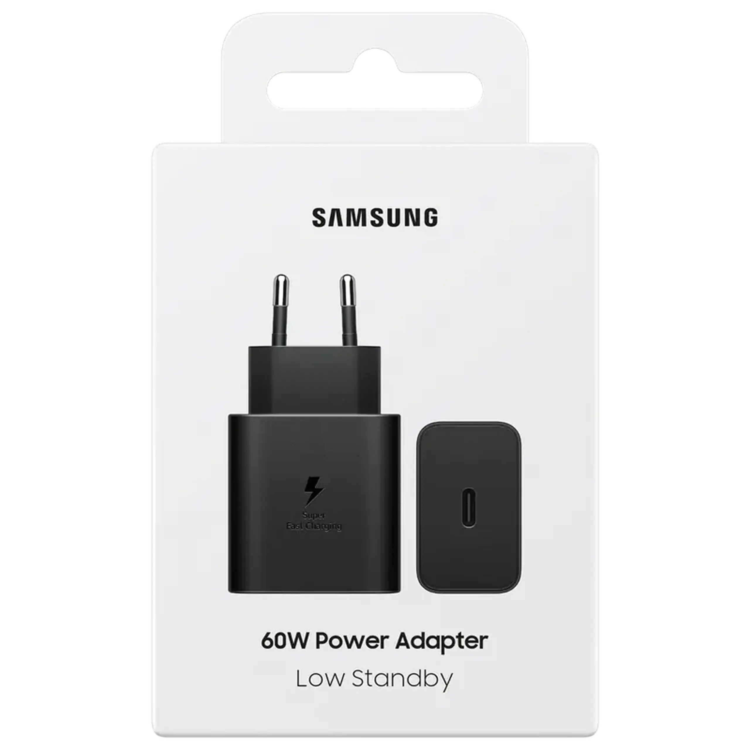 Original Sam. EP-T6010, Fast Travel Charger Trio 60W PD (w/o cable), Black
