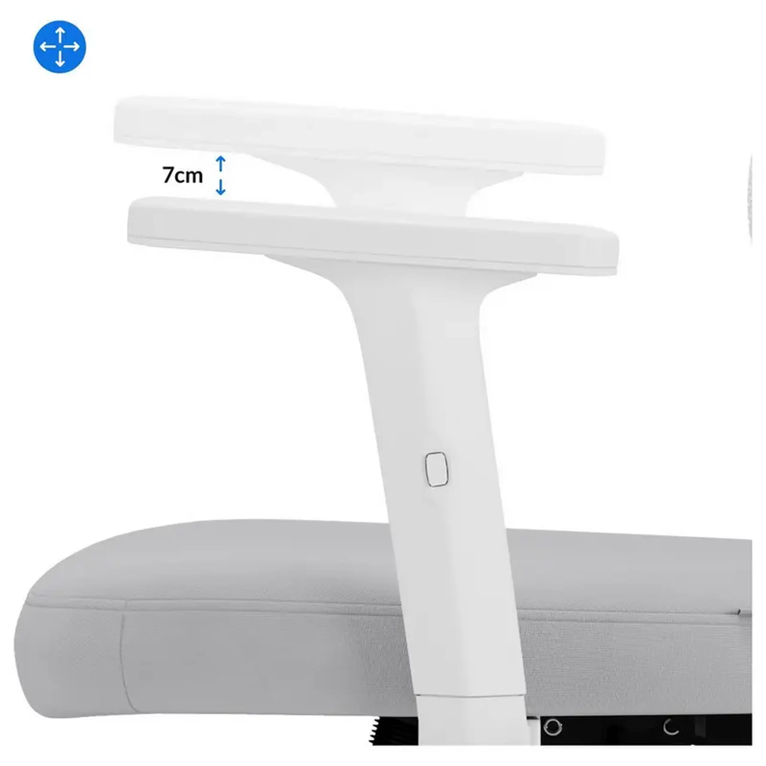 Scaun de birou SENSE7 Veno White