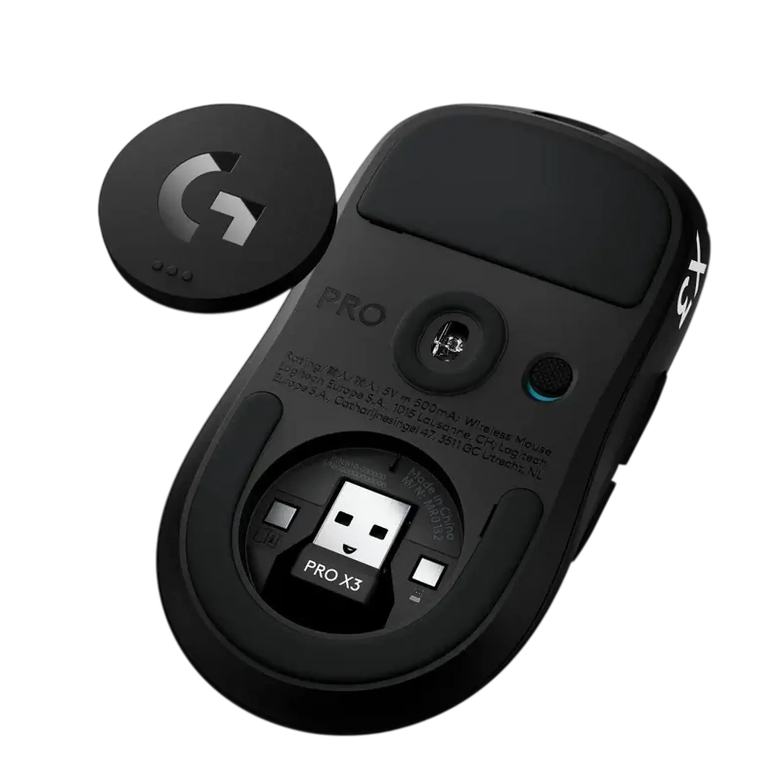 Gaming Mouse Logitech PRO X3 Superstrike, Midnight Black