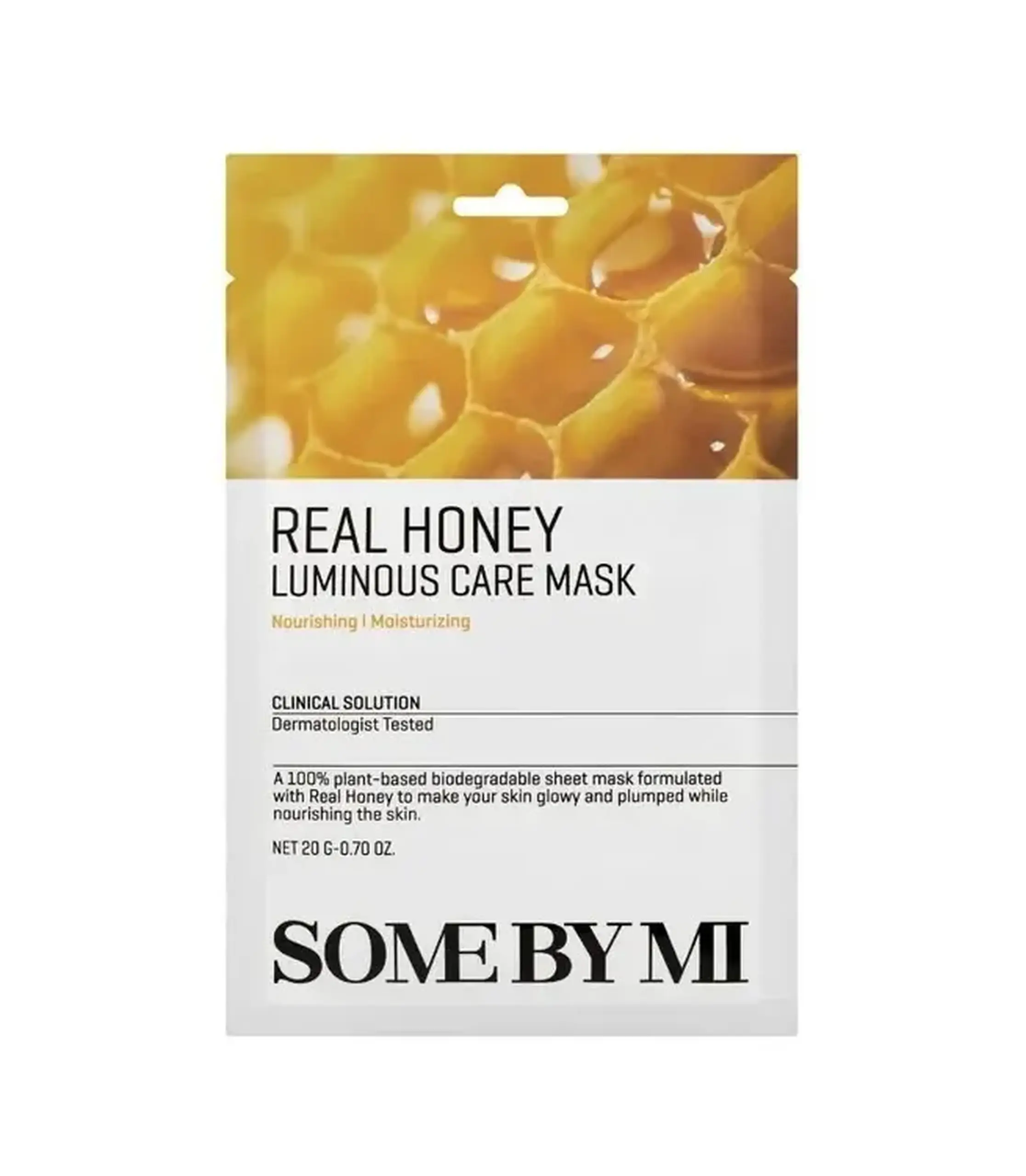 Masca de panza cu miere Some By Mi, Real Honey Luminous Care Mask, 20 g