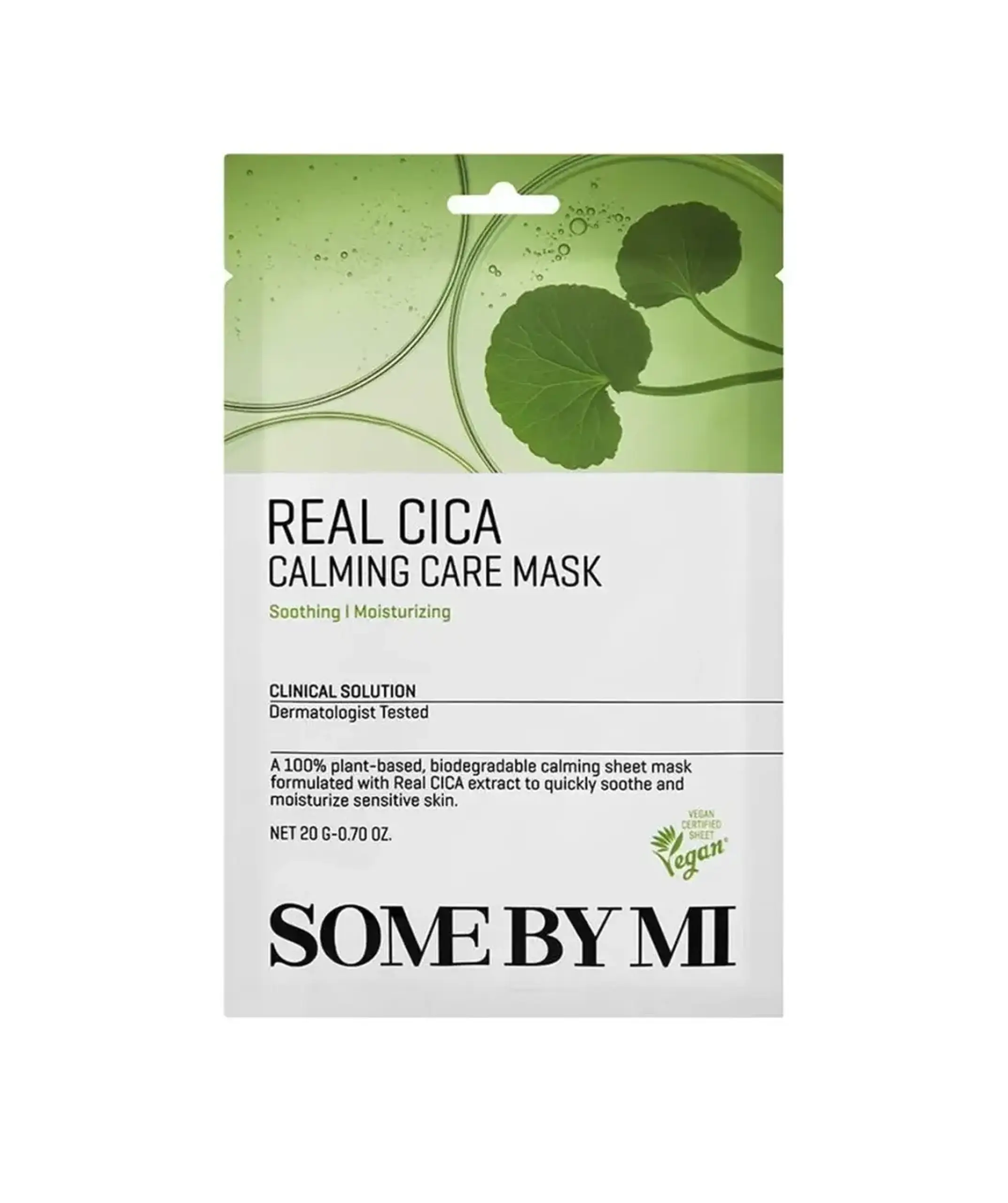Masca de panza calmanta Some By Mi, Real Cica Calming Care Mask, 20 g