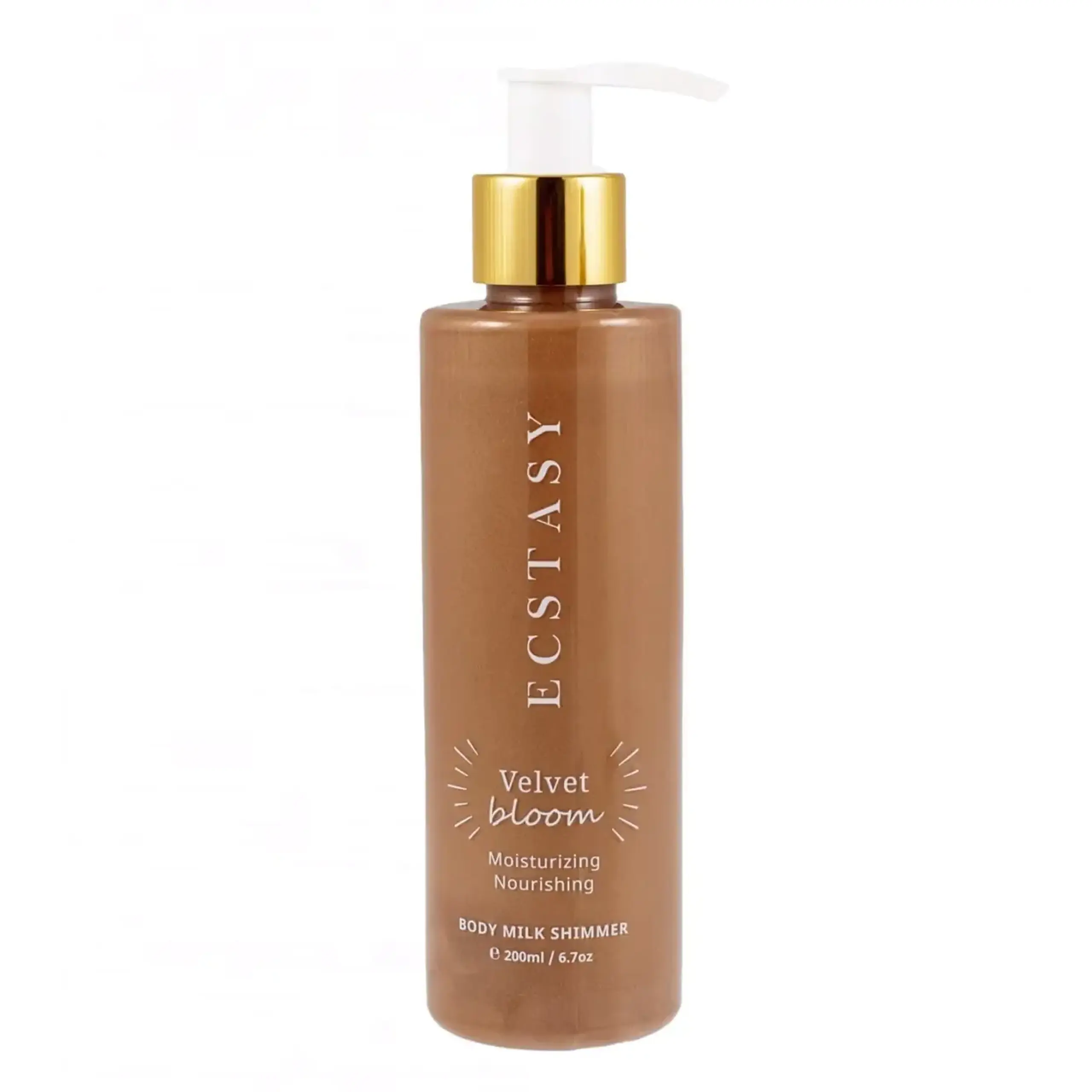 Ecstasy, Body Milk Shimmer, Velvet Bloom, 200 ml