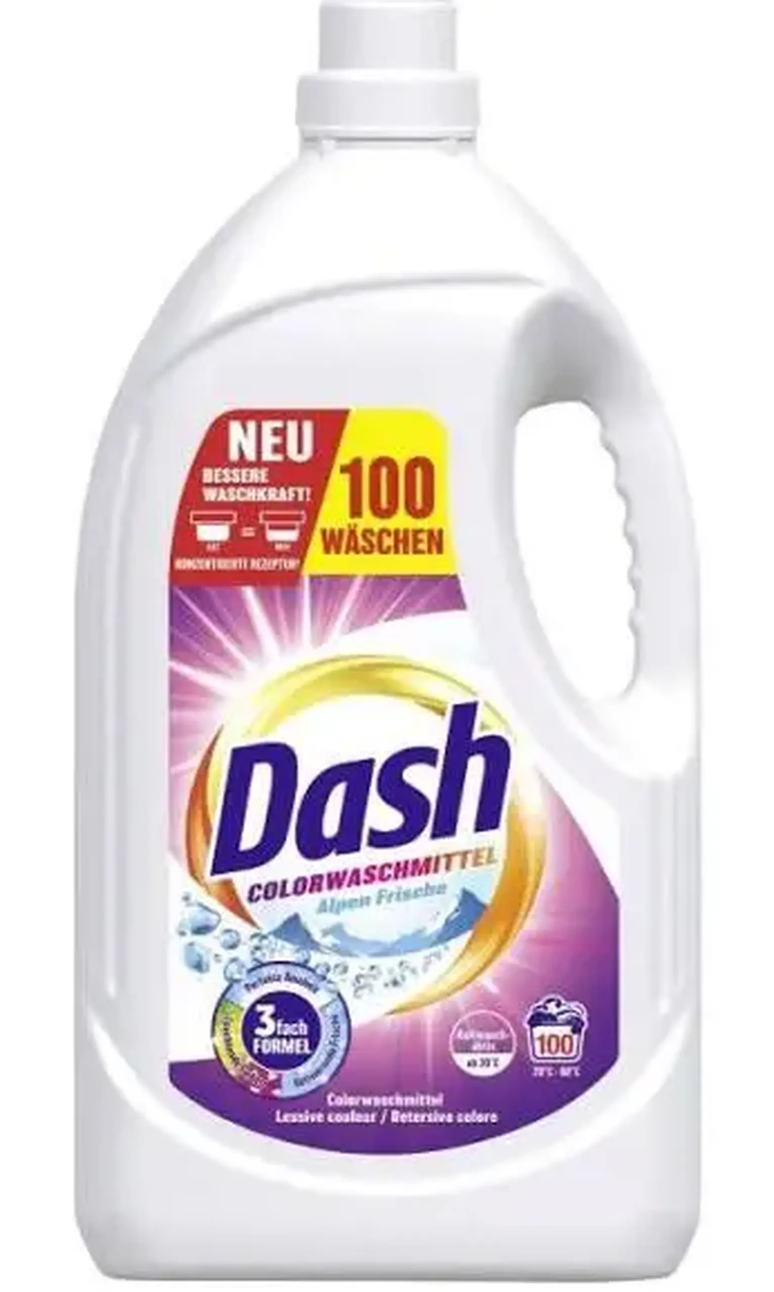 Detergent lichid Dash Universal Color Frishe 4.5 L100 spalari