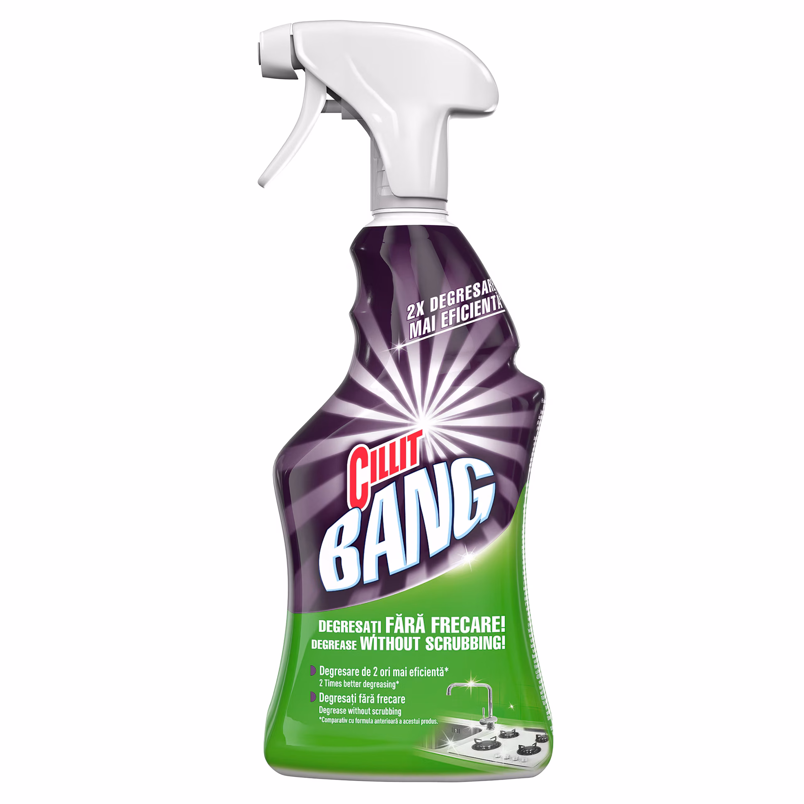 Detergent suprafete Bucatarie Cillit Bang degresant 750 ml