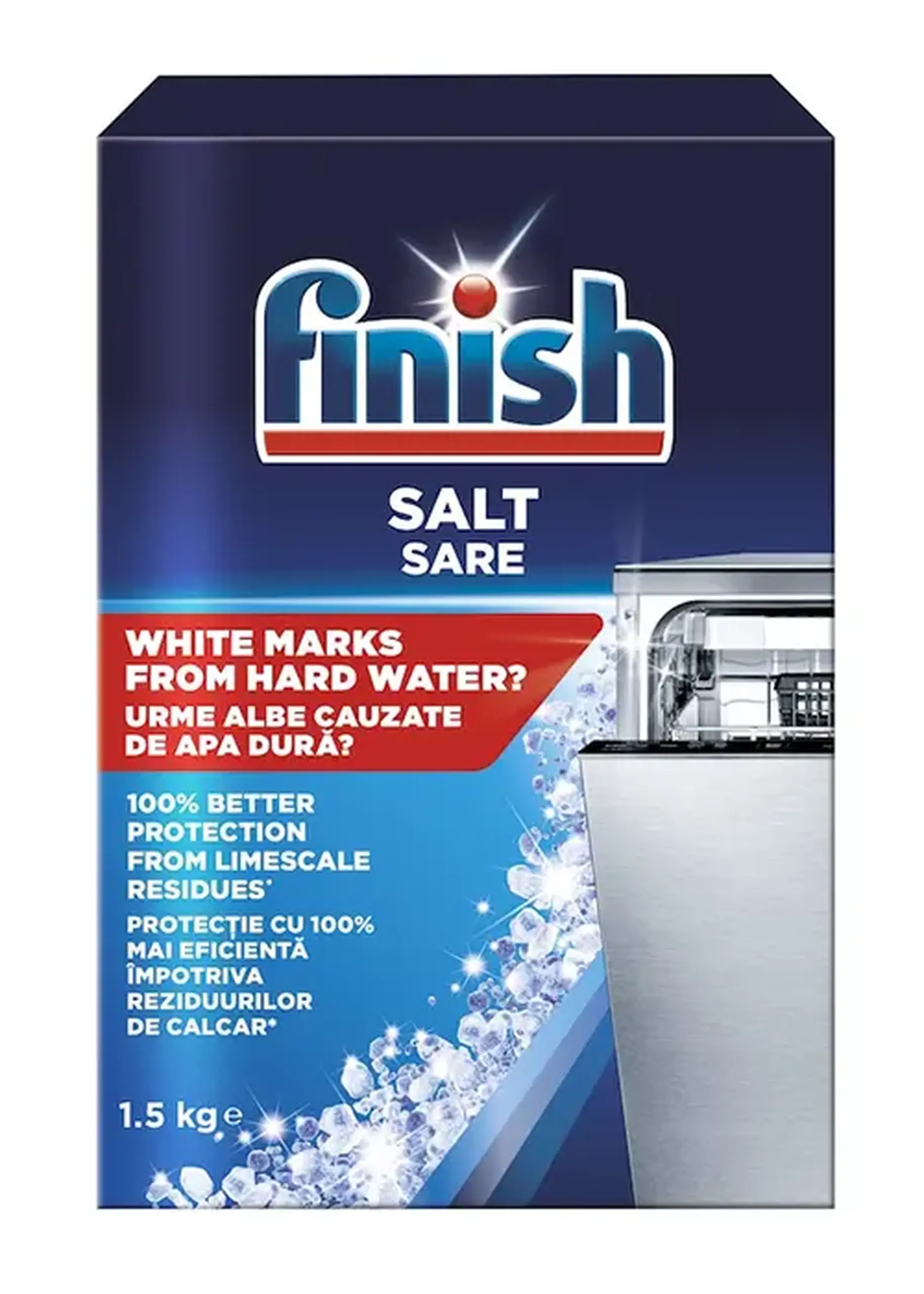 Sare Finish pentru masina de spalat vase 1.5 kg
