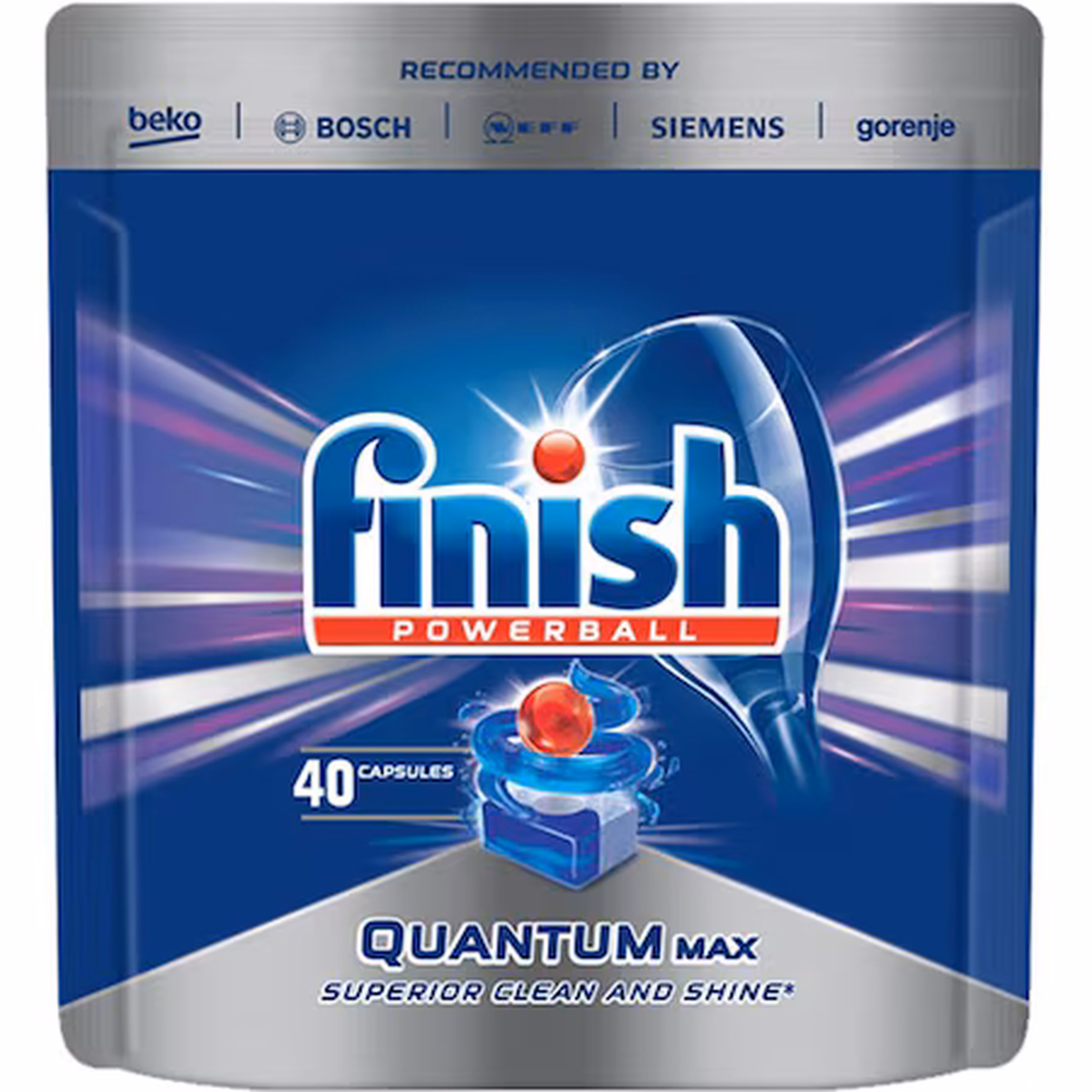 Detergent masina de spalat vase Finish Quantum All in 1 40 tablete