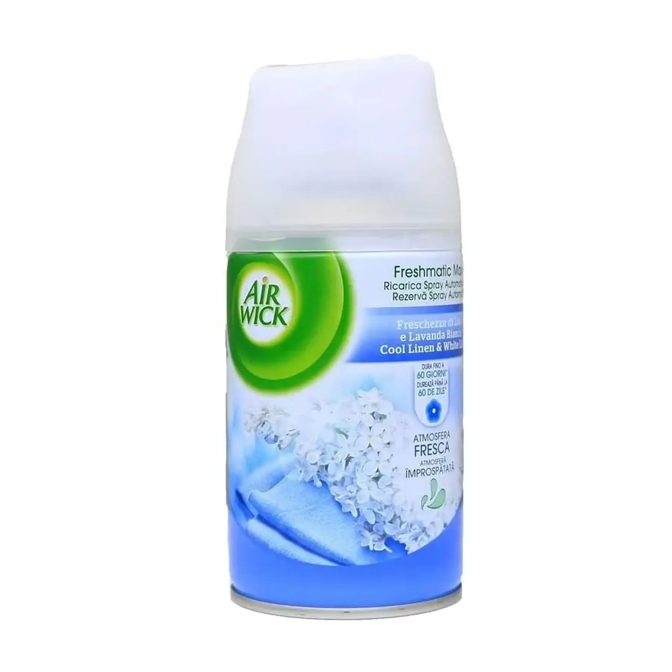 Rezerva odorizant Air Wick Freshmatic Cool Linen & White Lilac 250 ml
