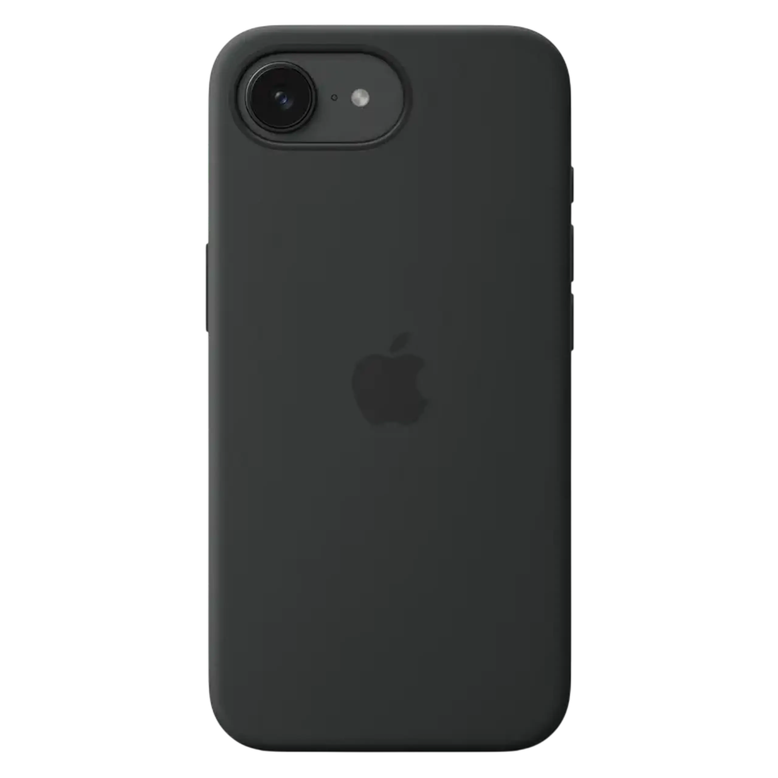 Husă Apple Silicone Case pentru iPhone 16e, Negru