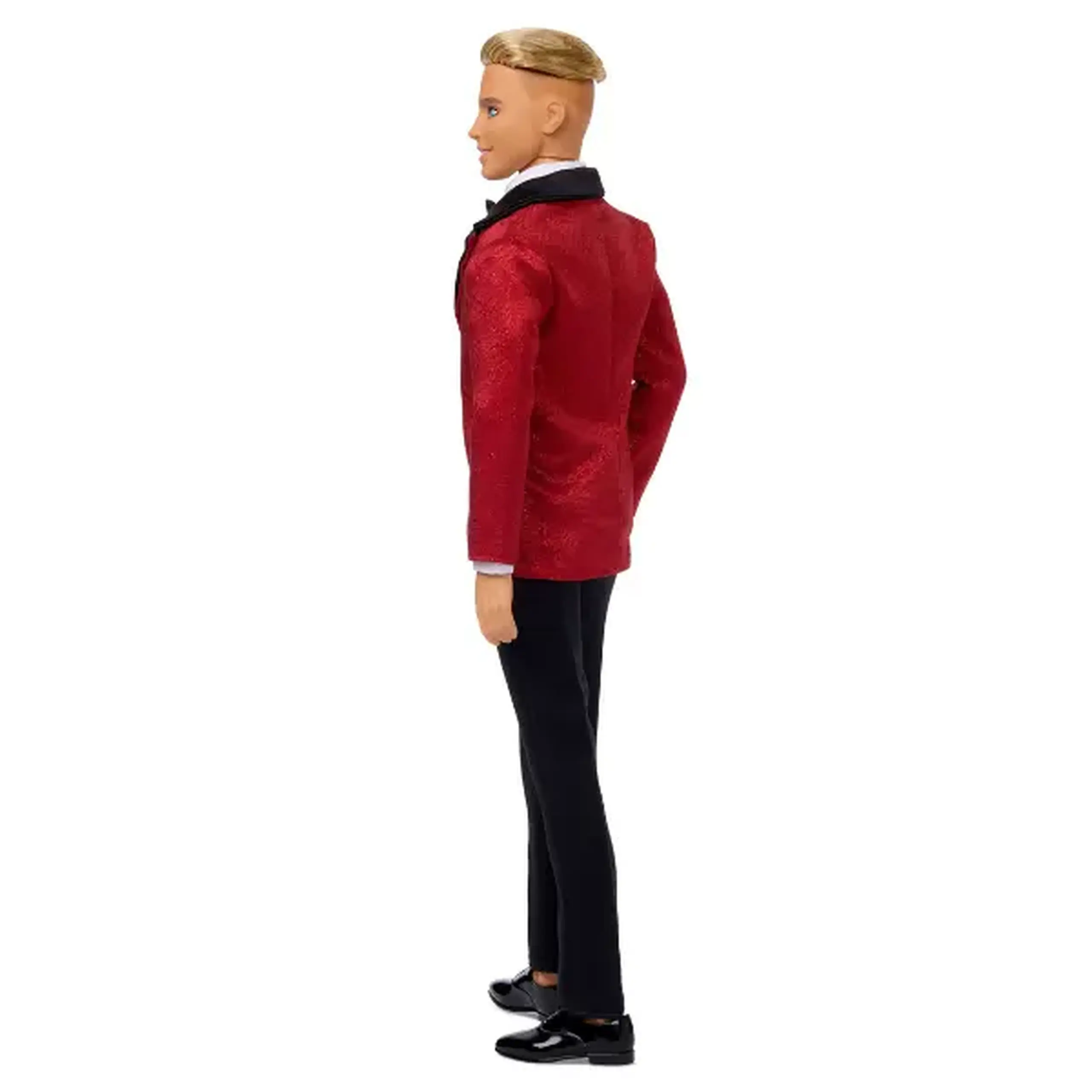 Păpușă de colecție Barbie Signature Holiday „Ken” 2026 cu suport
