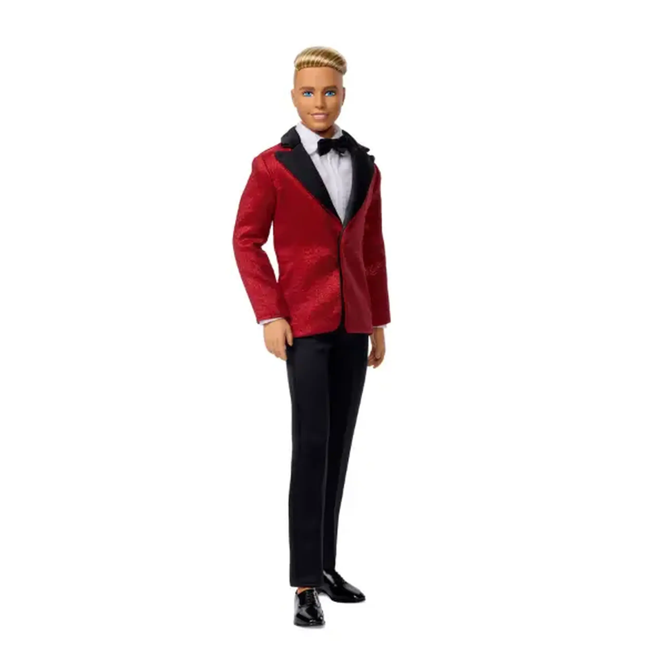 Păpușă de colecție Barbie Signature Holiday „Ken” 2026 cu suport