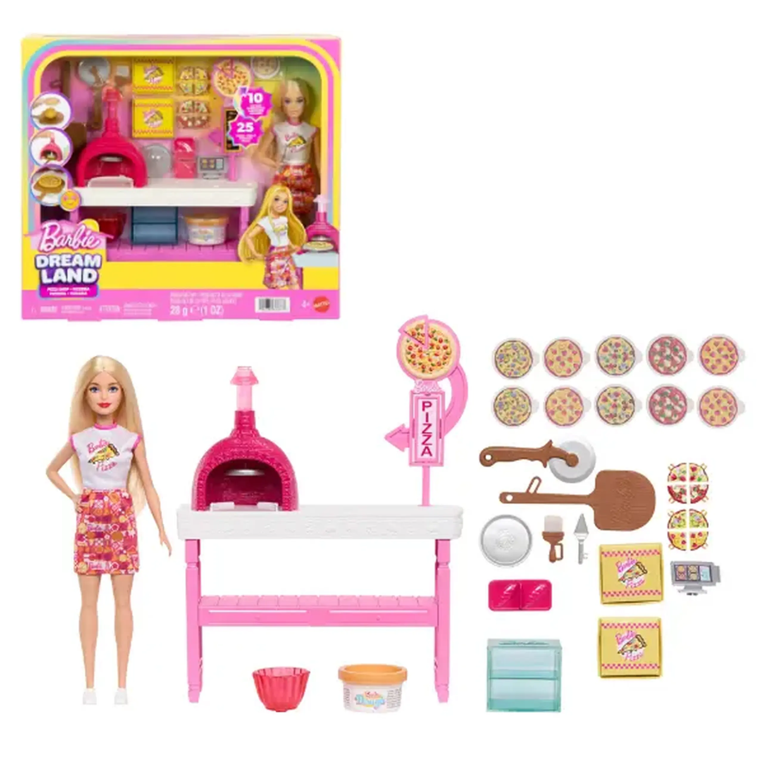 Set de joacă Barbie "Pizzerie"