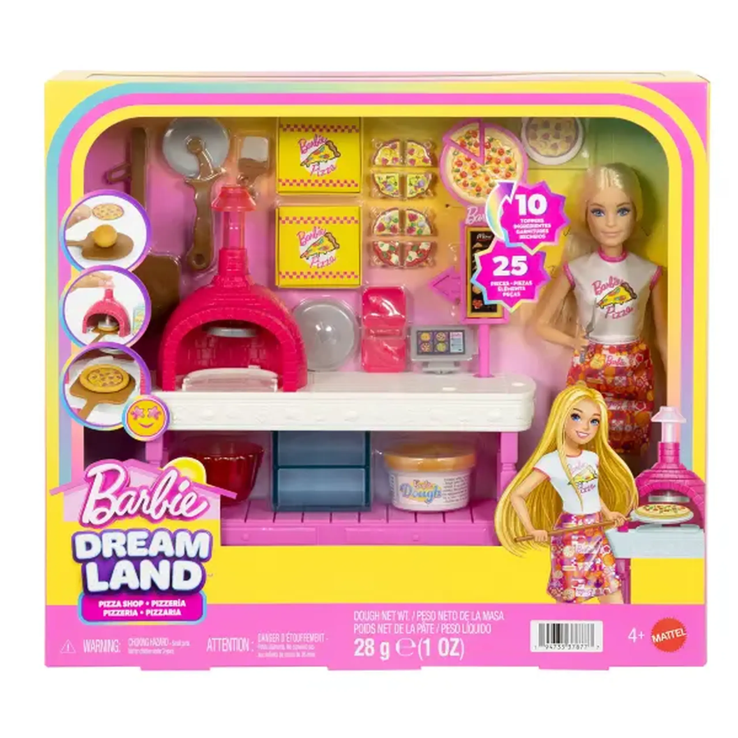 Set de joacă Barbie "Pizzerie"