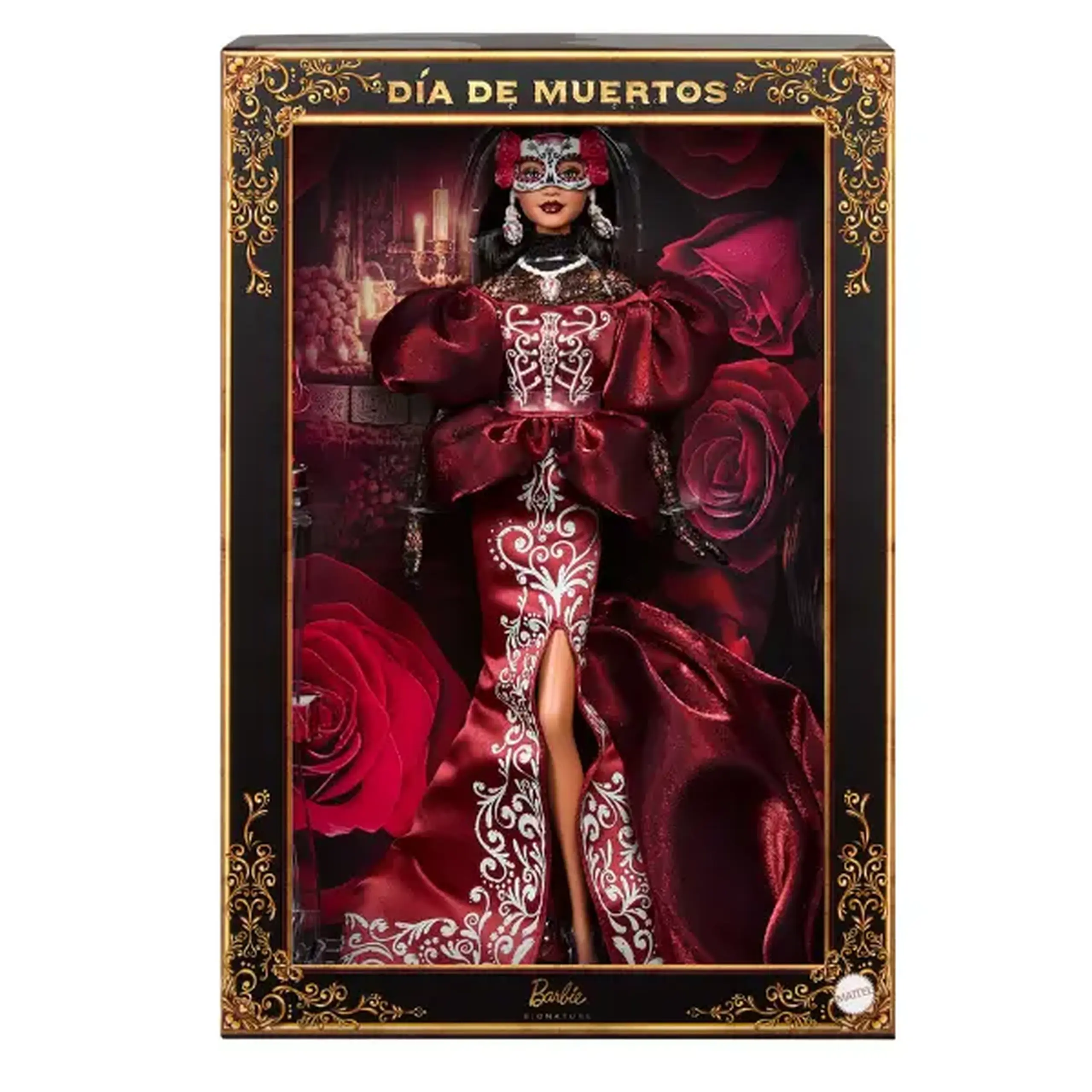 Păpușă de colecție Barbie Signature Día De Muertos 2026 cu mască