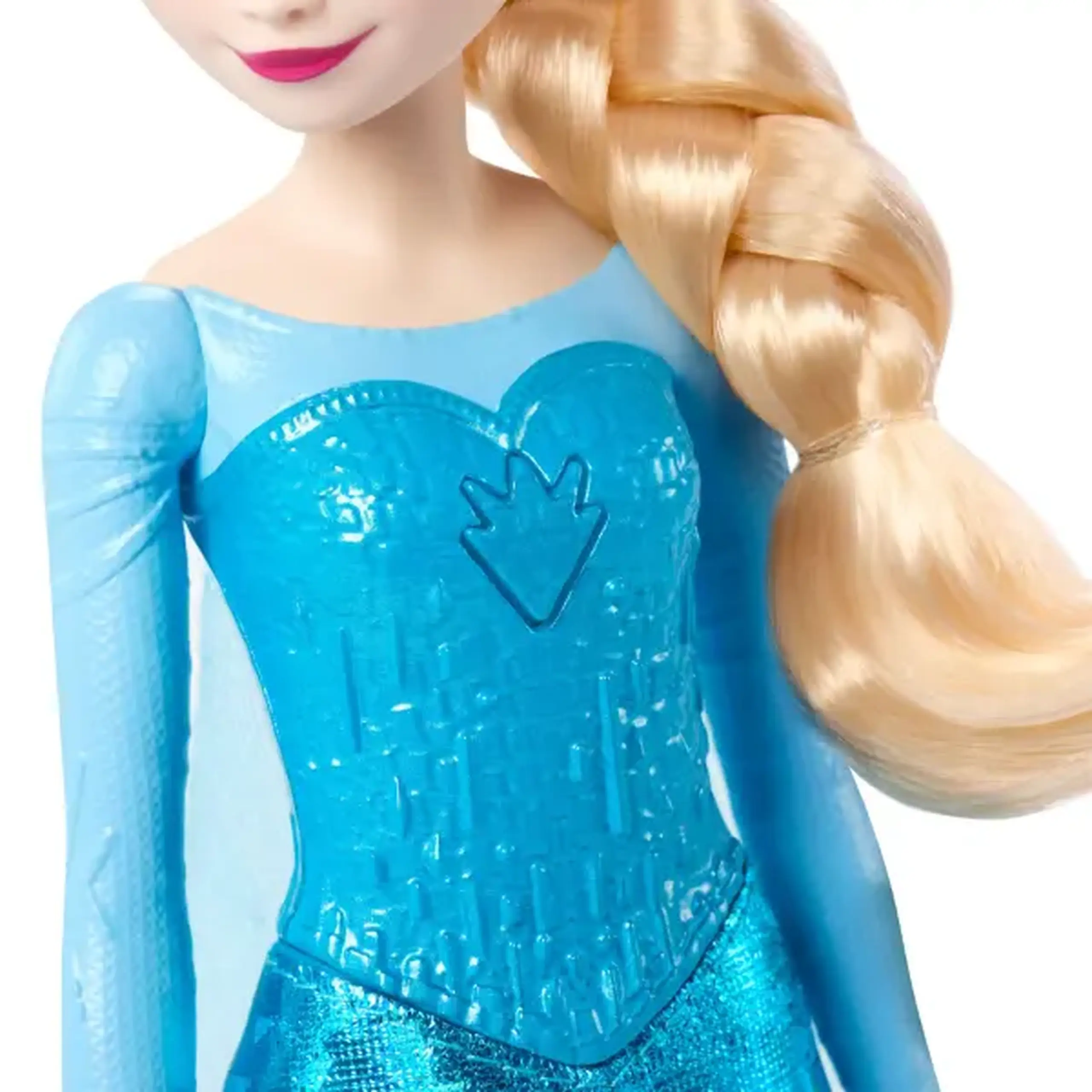 Păpușă muzicală Disney Frozen „Elsa” cu lumini și proiecție