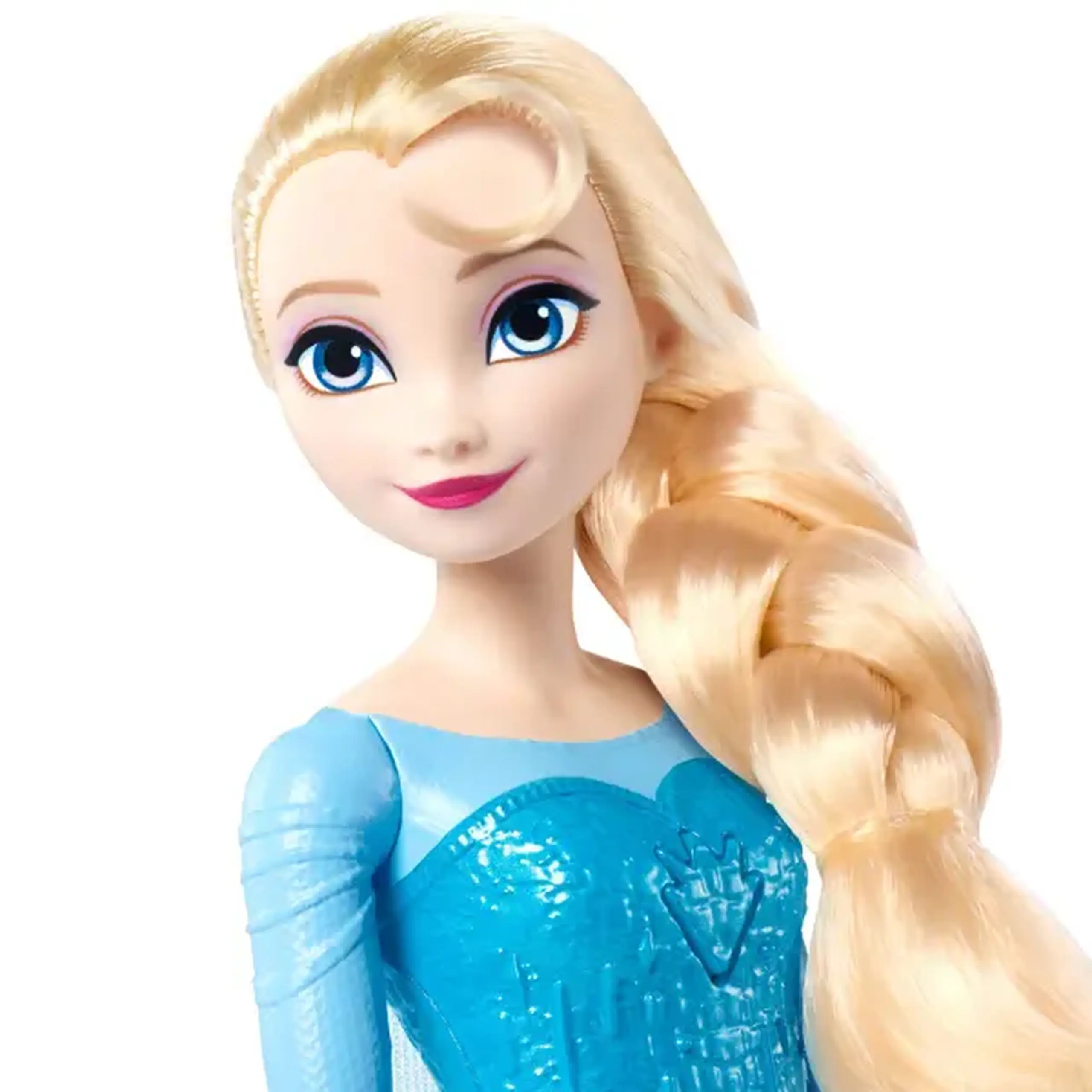 Păpușă muzicală Disney Frozen „Elsa” cu lumini și proiecție