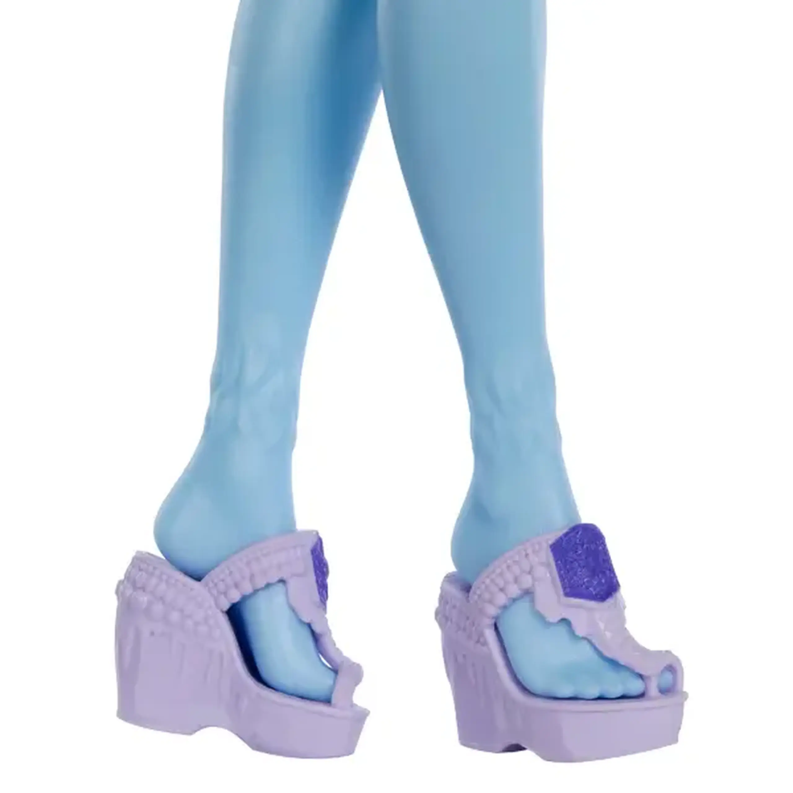 Păpușă Monster High Self-Scare Secrets „Abbey Bominable” cu 13 accesorii, 29 cm